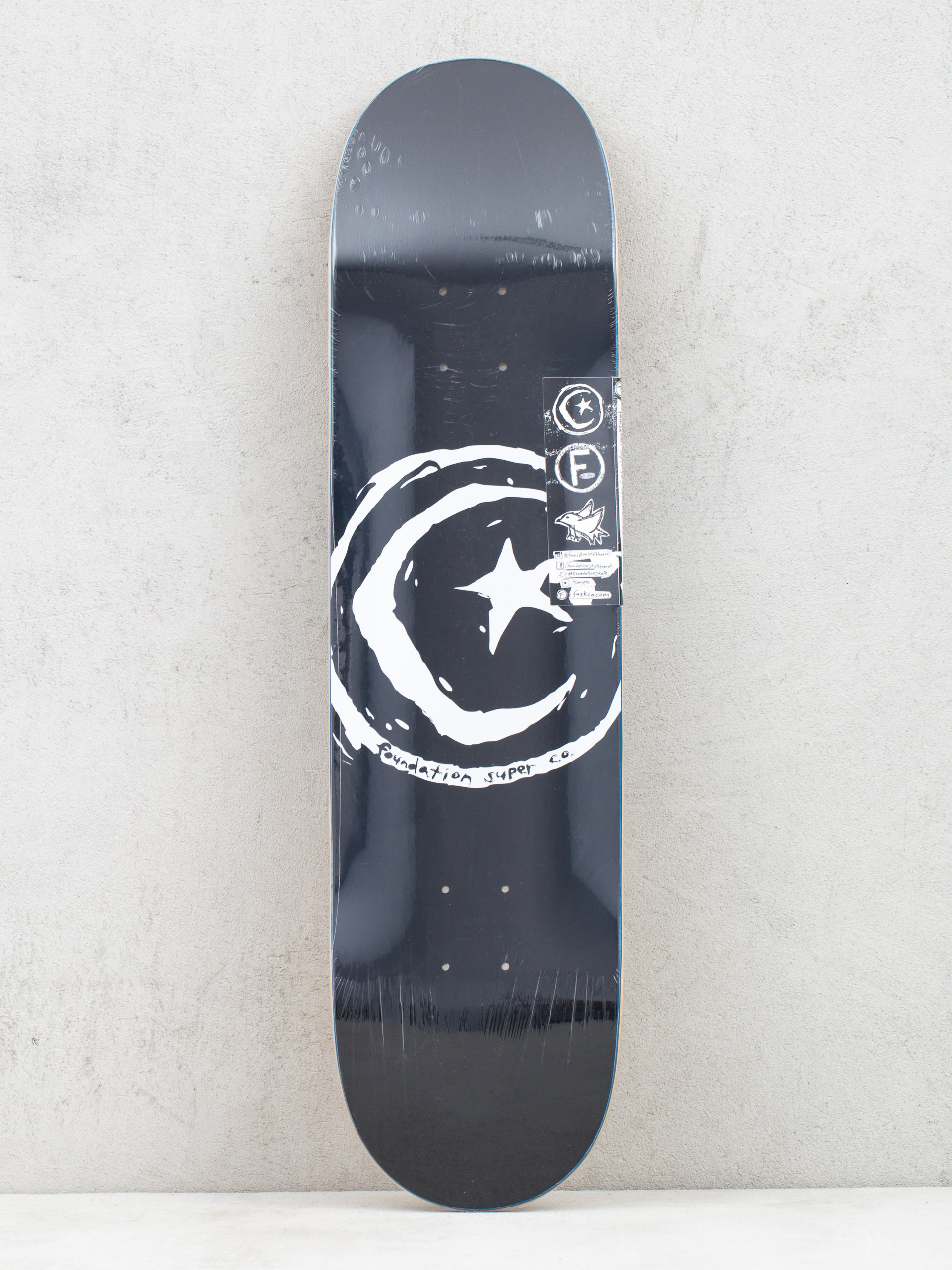 Placă Foundation Star And Moon (black)