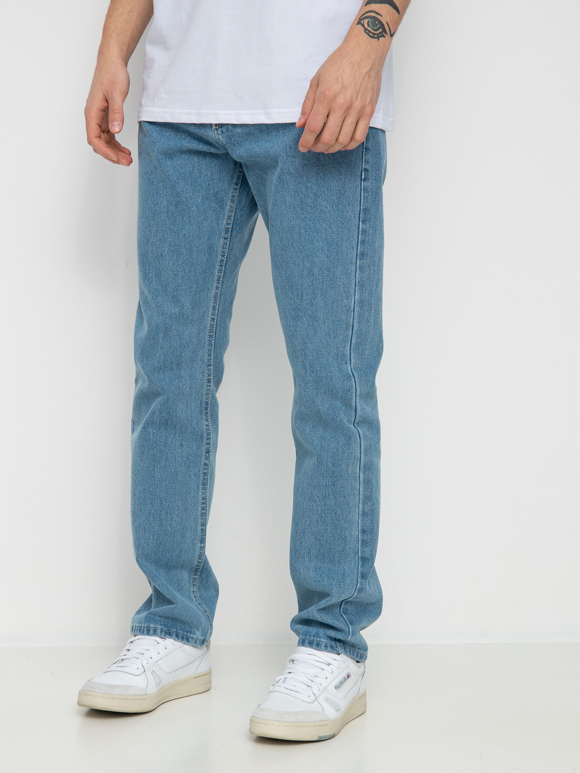 Pantaloni MassDnm Base Jeans Regular Fit (light blue)