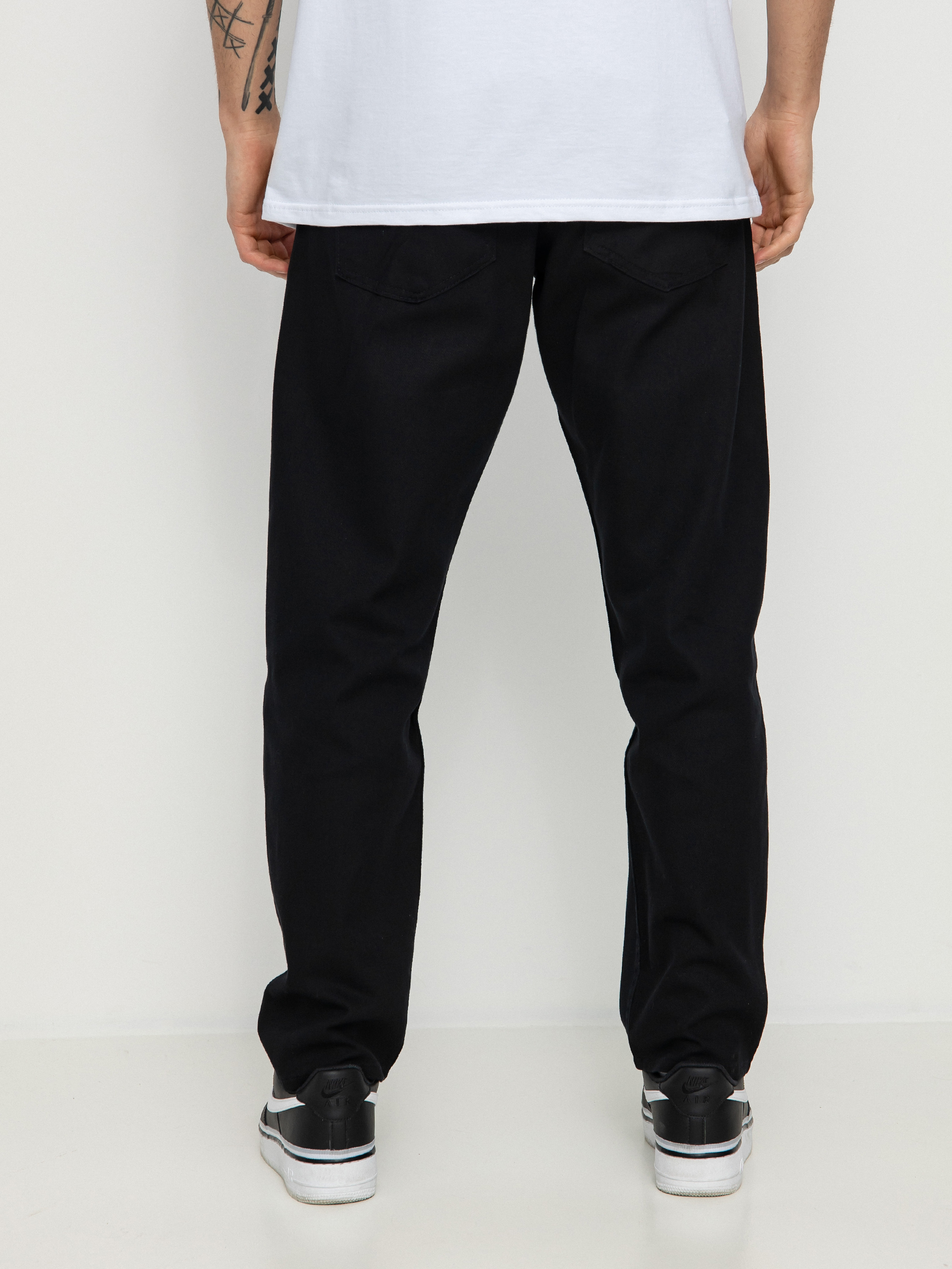 Pantaloni MassDnm Slang Baggy Fit (black)