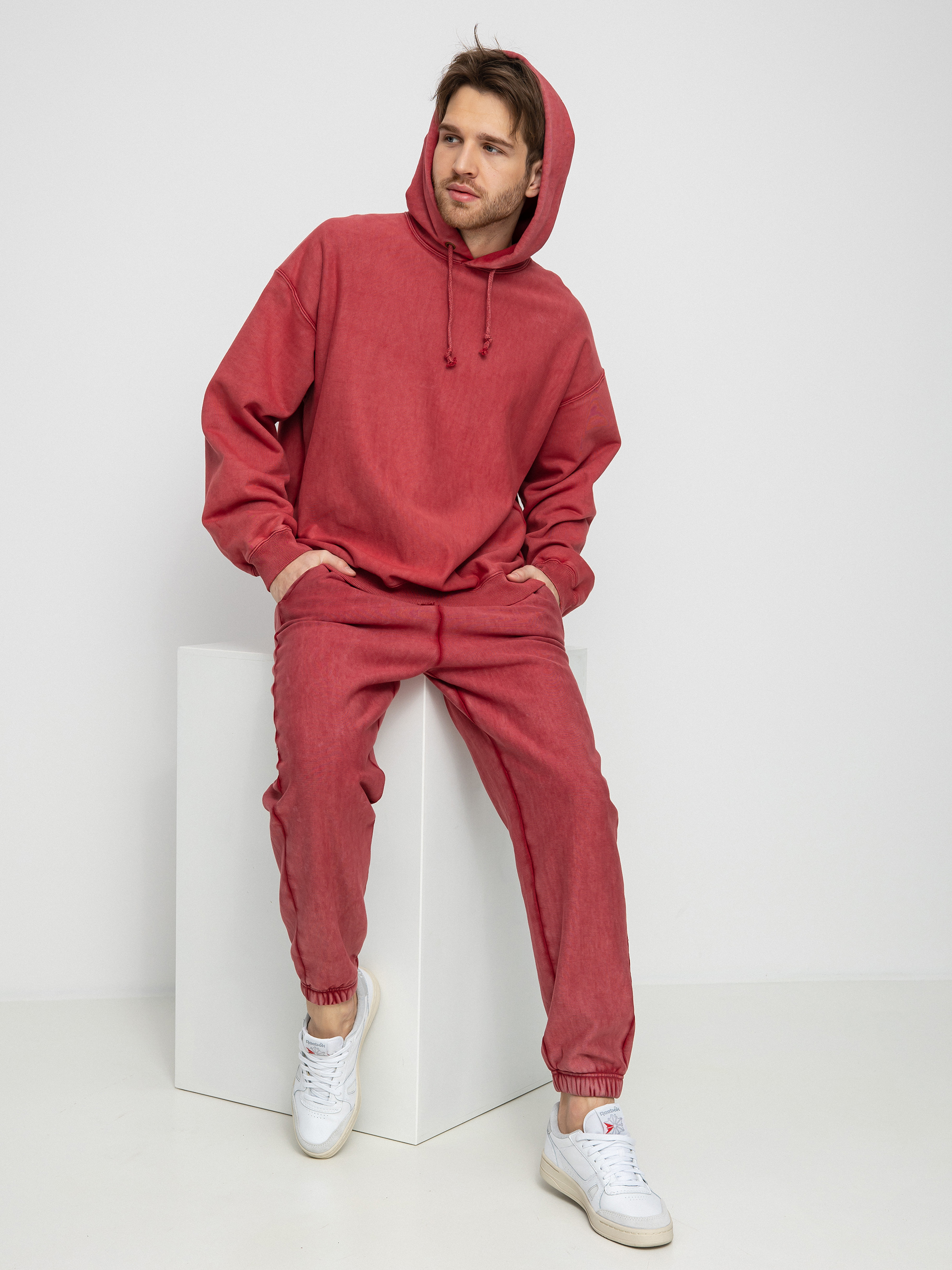 Hanorac cu glugă Champion Hooded Sweatshirt 217240 HD (ehr)