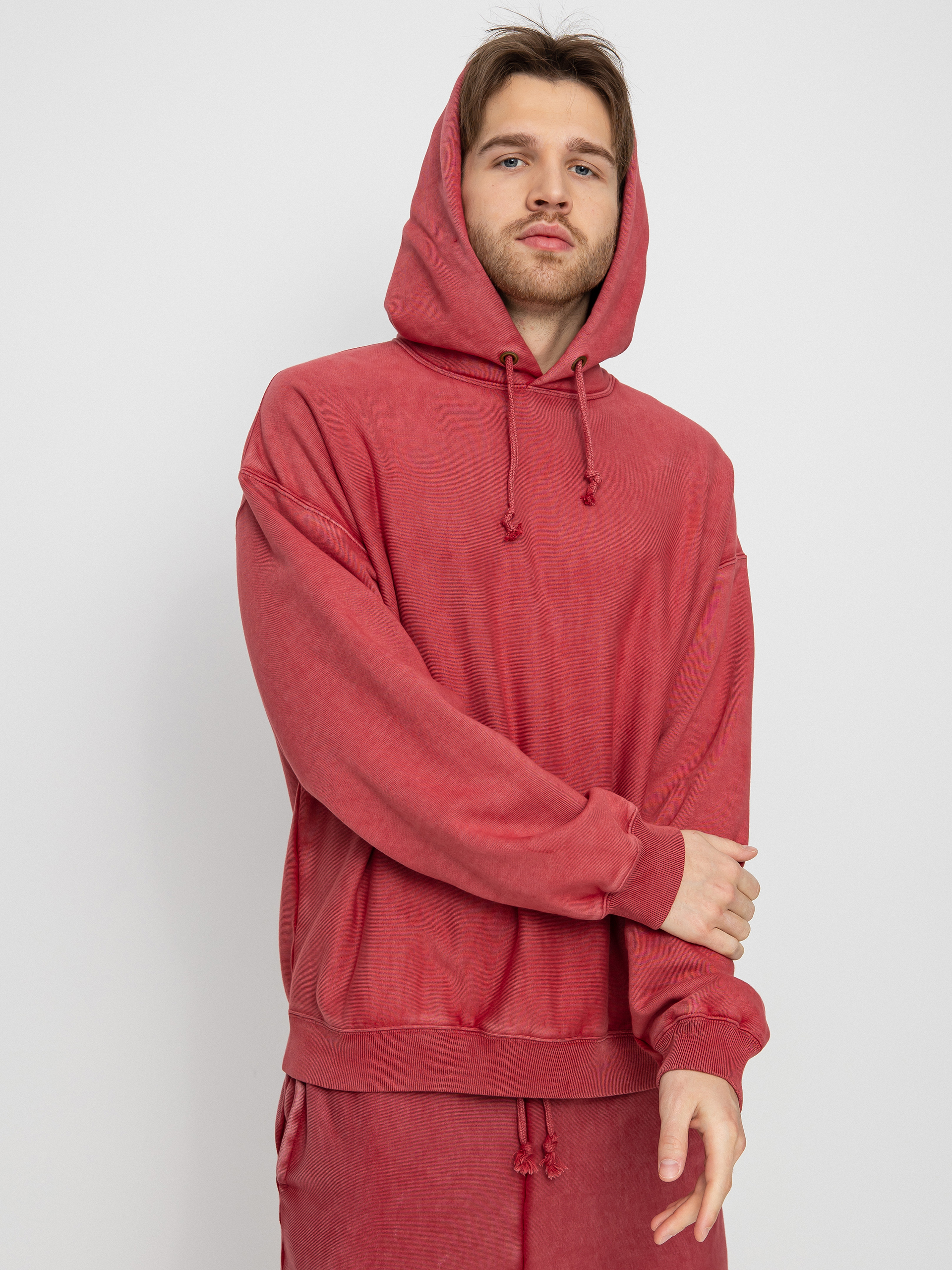 Hanorac cu glugă Champion Hooded Sweatshirt 217240 HD (ehr)