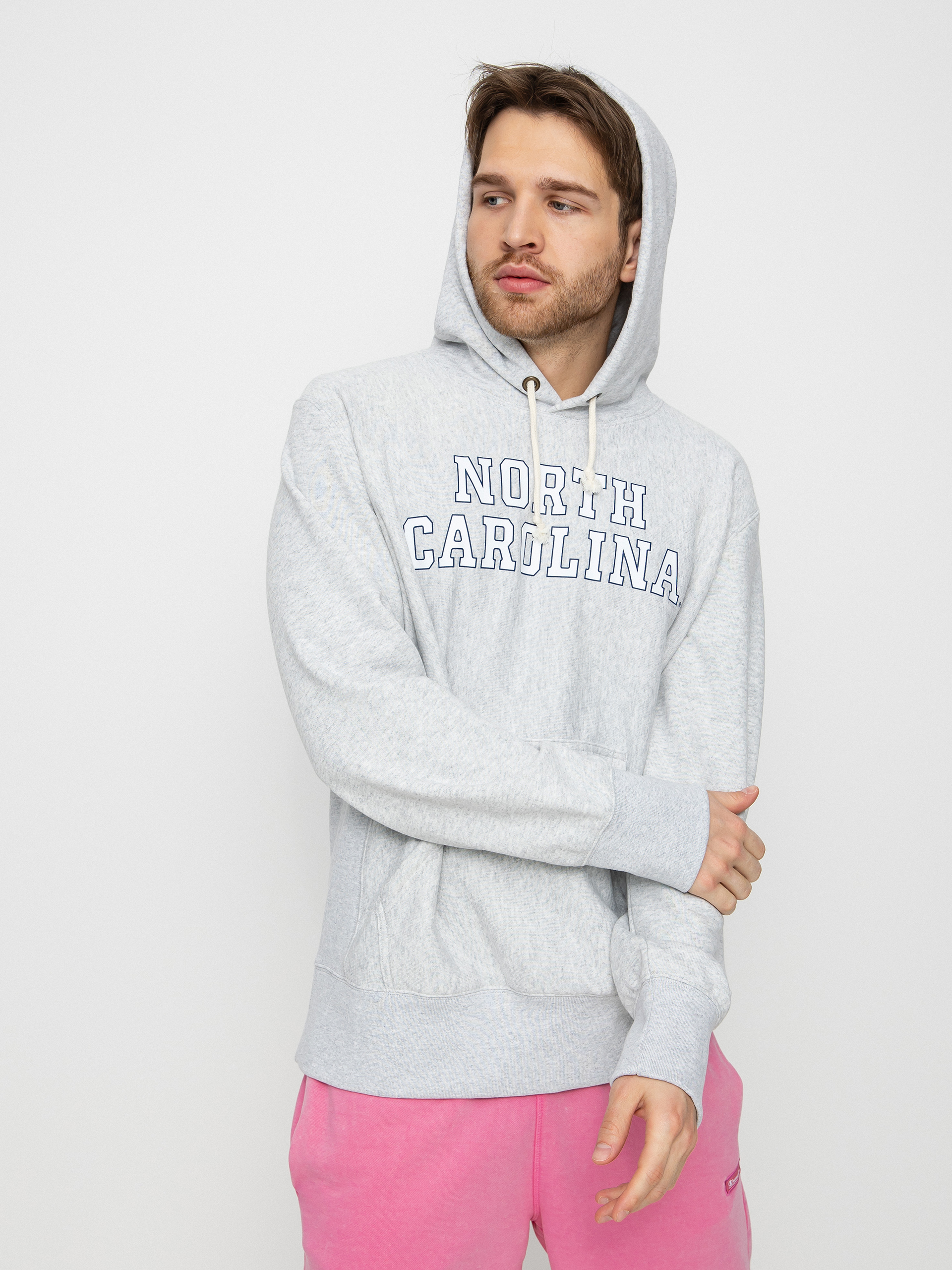 Hanorac cu glugă Champion Hooded Sweatshirt 218030 HD (loxgm)