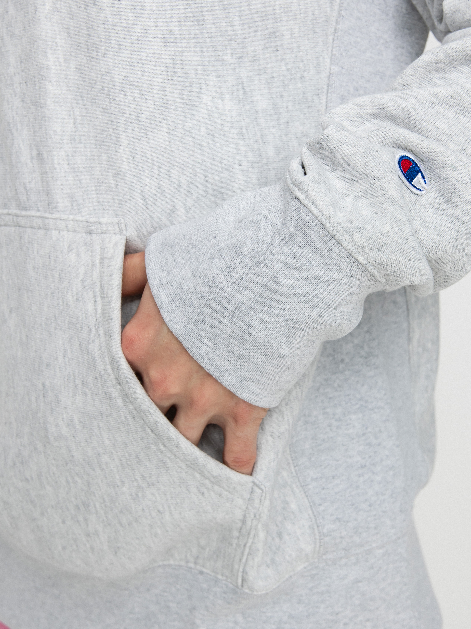 Hanorac cu glugă Champion Hooded Sweatshirt 218030 HD (loxgm)