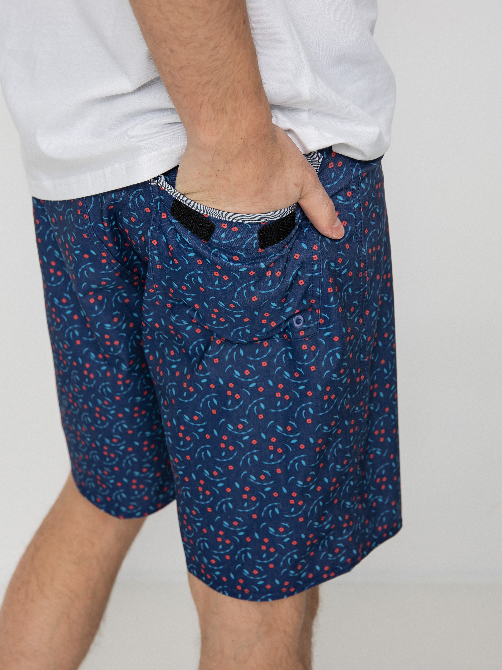 Șort pentru plajă Volcom Fuse Stoney 18 (blueprint)