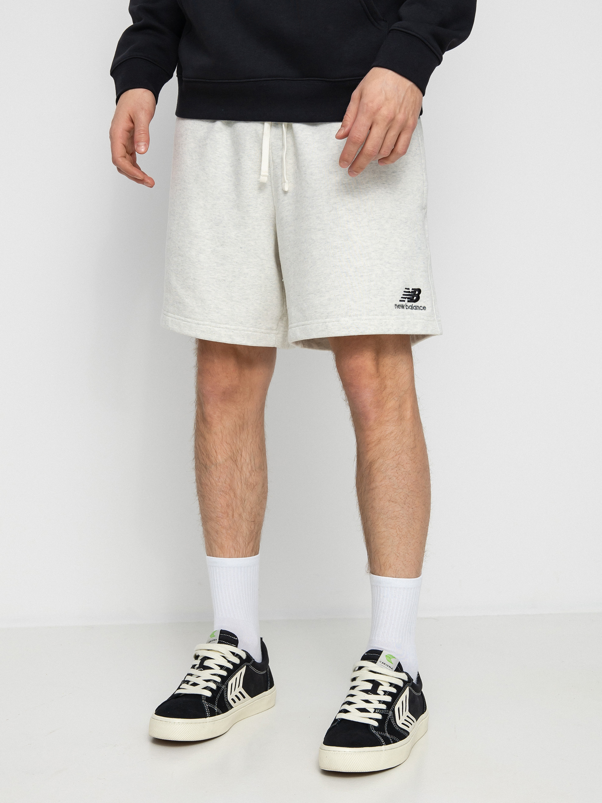 Șort New Balance Essentials Uni Ssentials (grey)