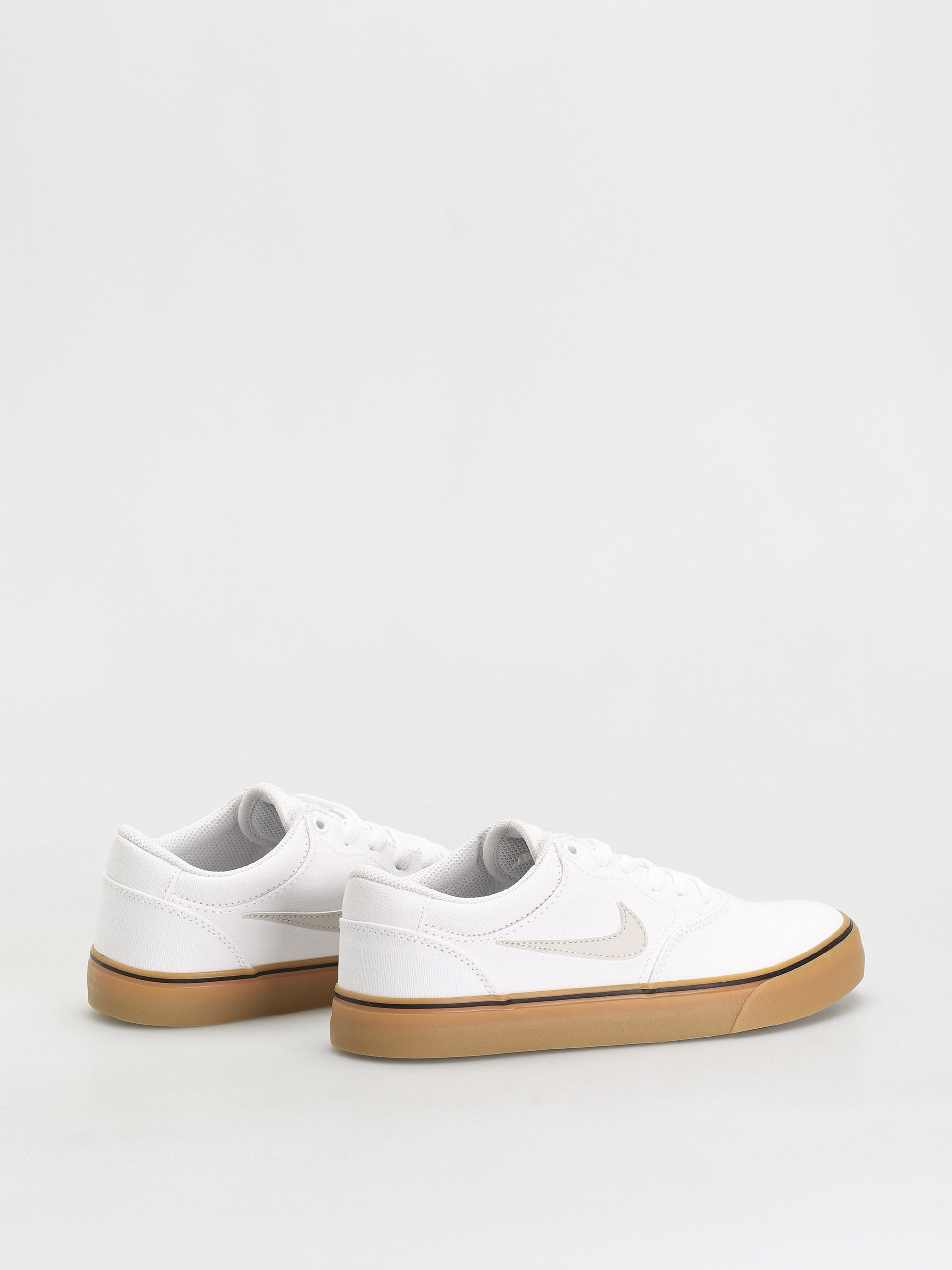 Pantofi Nike SB Chron 2 Canvas (white/light bone white gum light brown)
