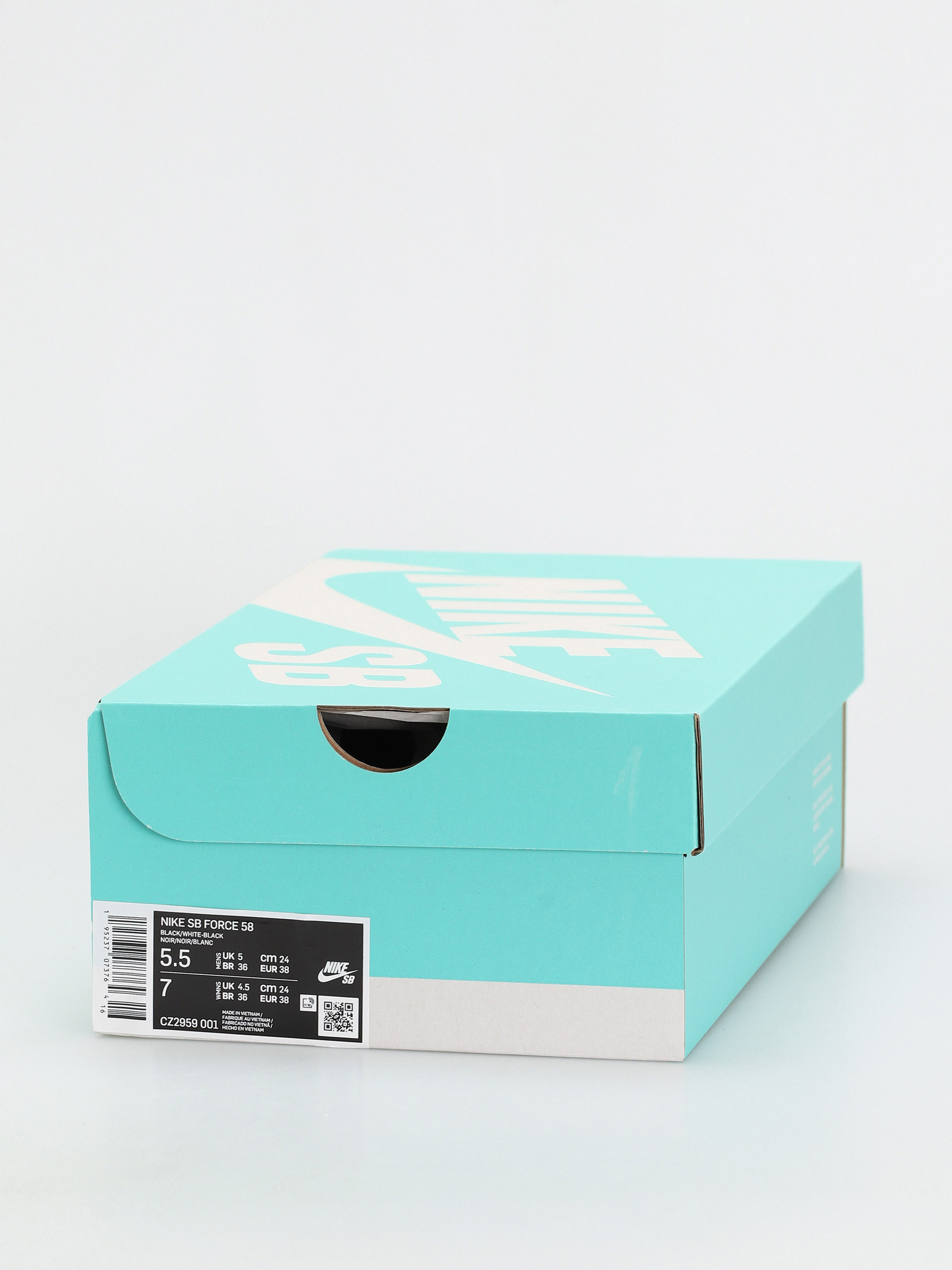 Pantofi Nike SB Force 58 (black/white black)