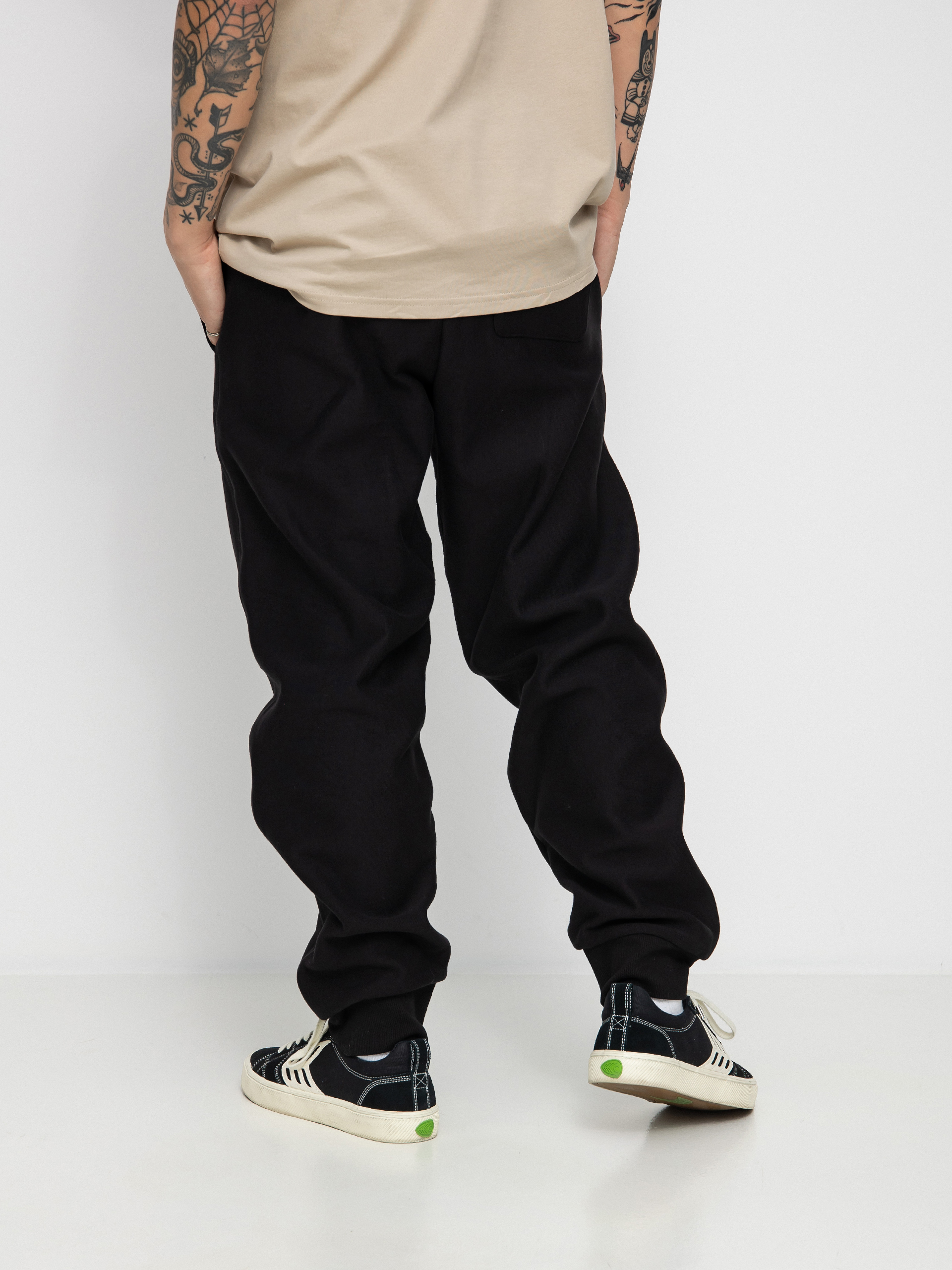 Pantaloni Carhartt WIP American Script Jogging (black)