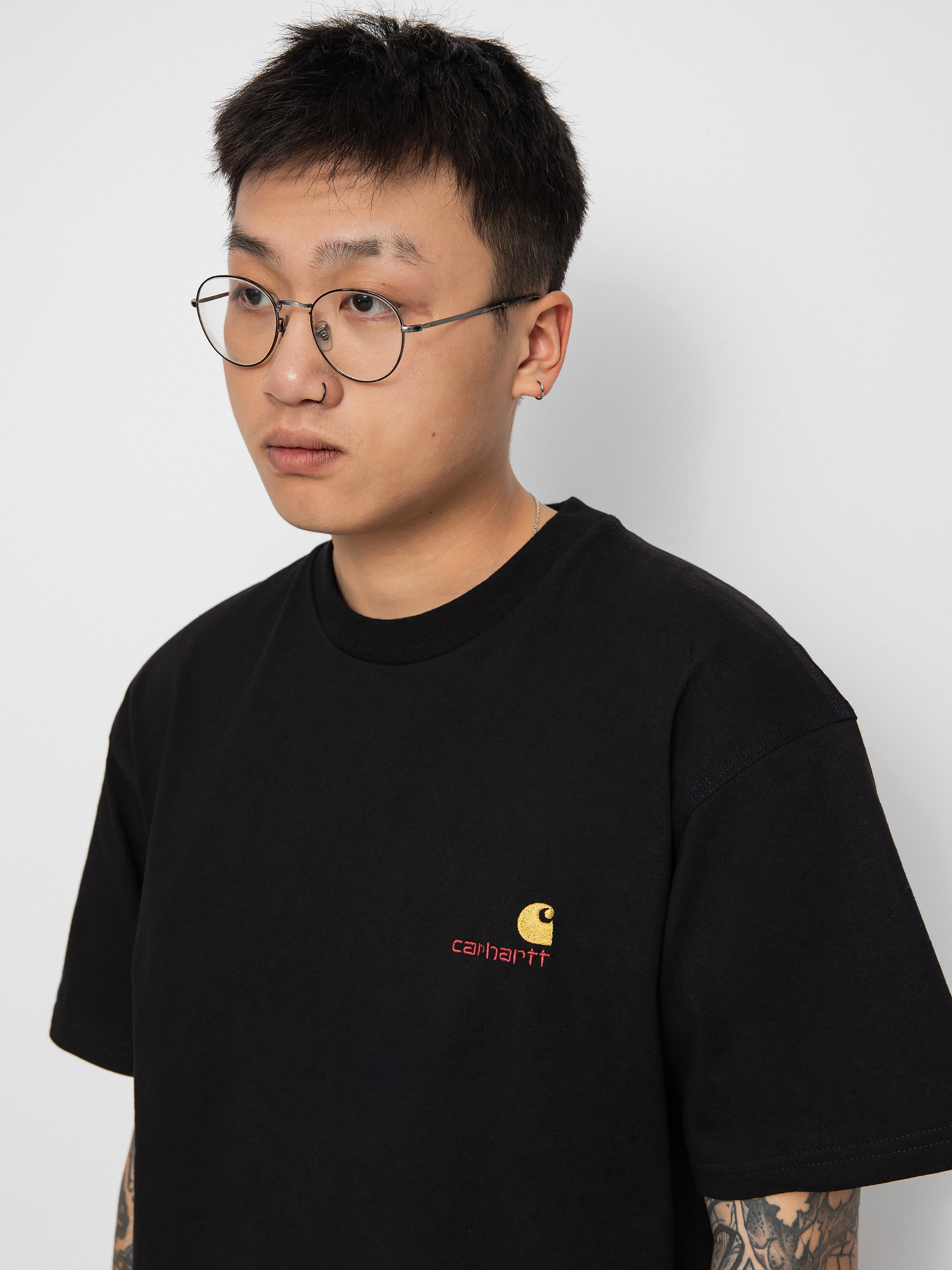Tricou Carhartt WIP American Script (black)