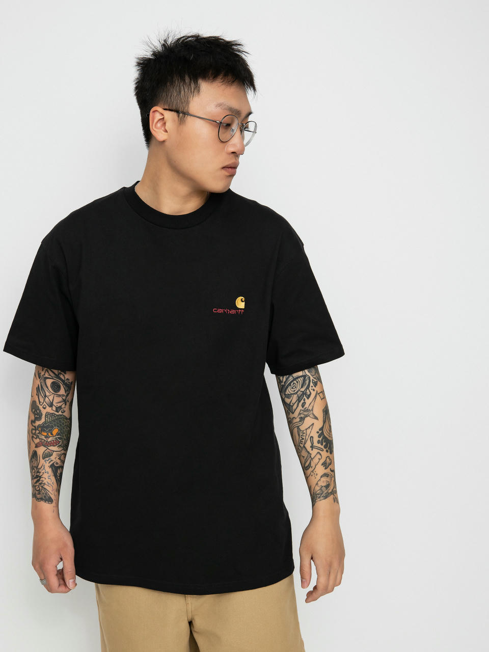 Tricou Carhartt WIP American Script (black)