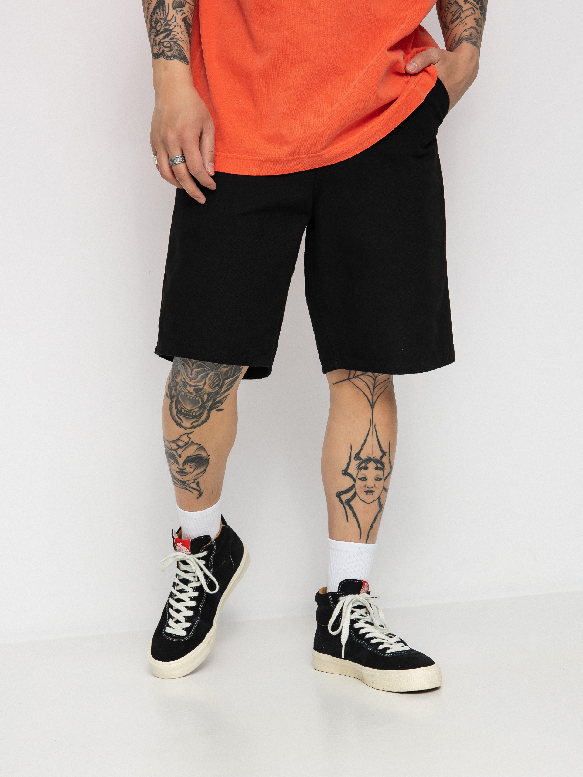 Pantaloni scurți Carhartt WIP Single Knee (black)