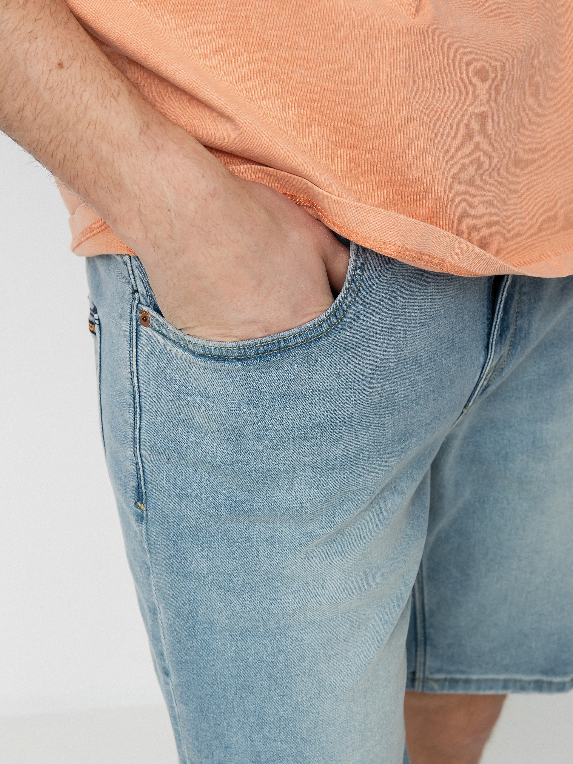 Șort Volcom Solver (worker indigo vintage)