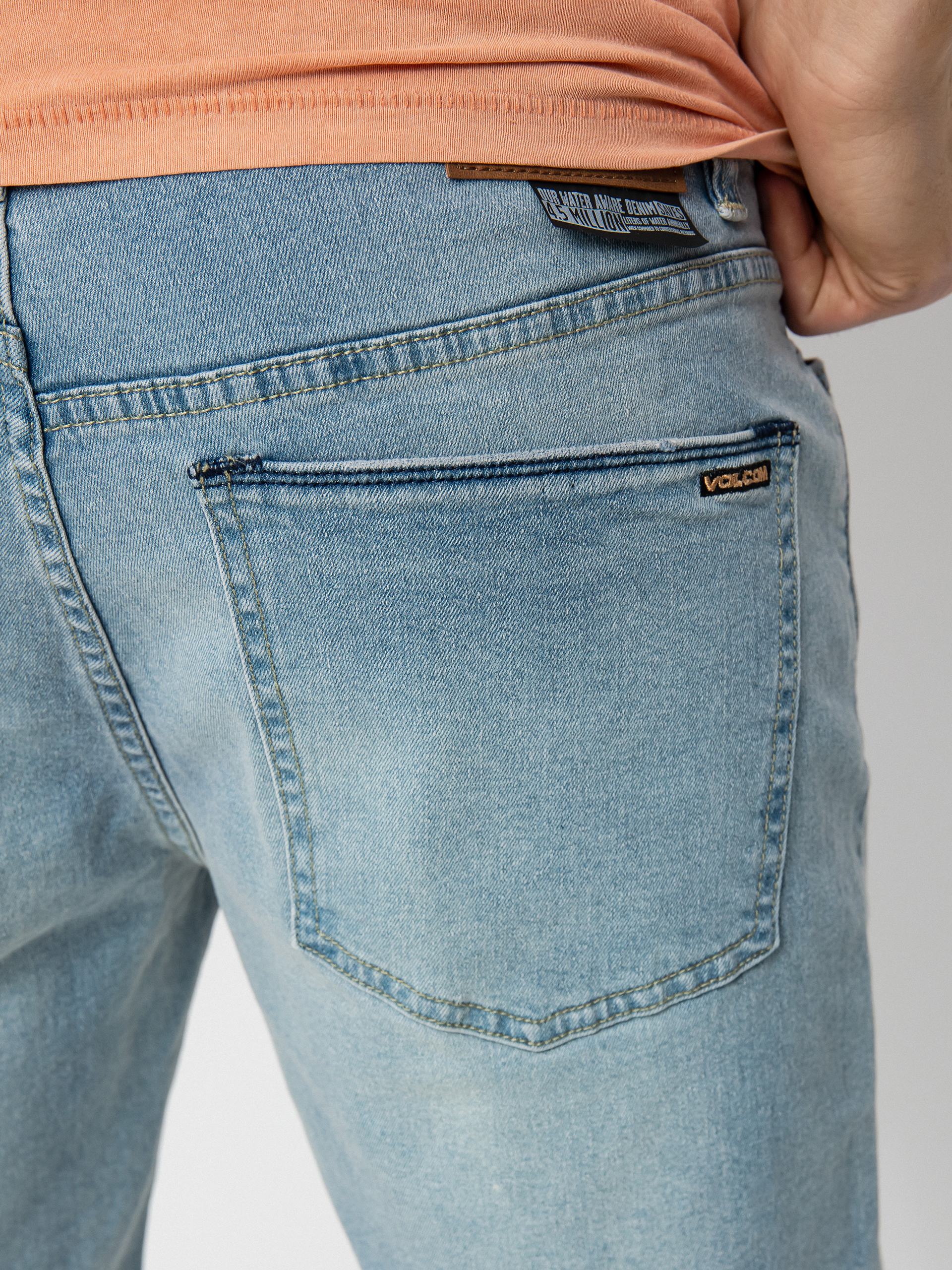 Șort Volcom Solver (worker indigo vintage)