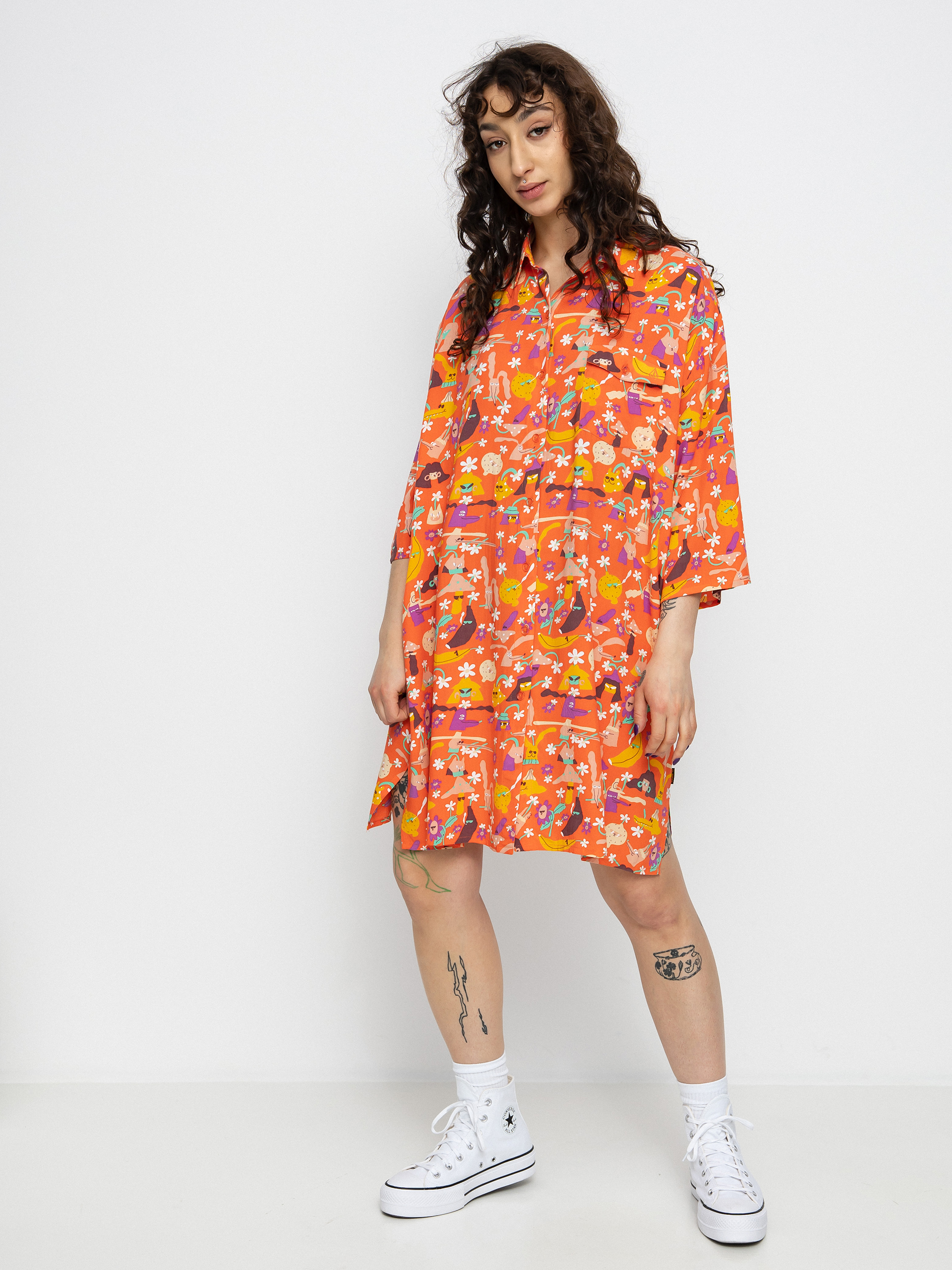 Fustă Volcom Egle Zvirblyte Wmn (living coral)