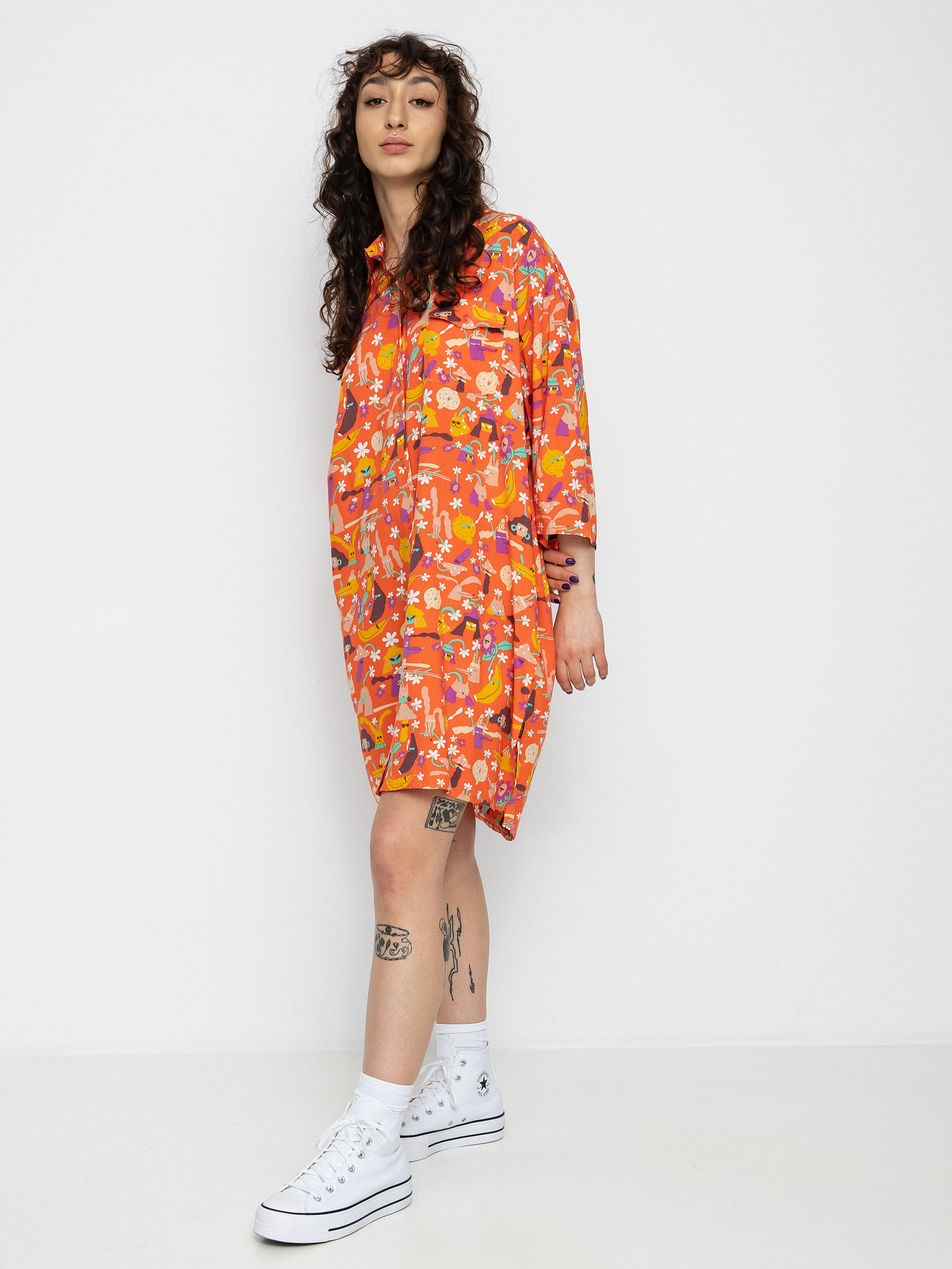 Fustă Volcom Egle Zvirblyte Wmn (living coral)
