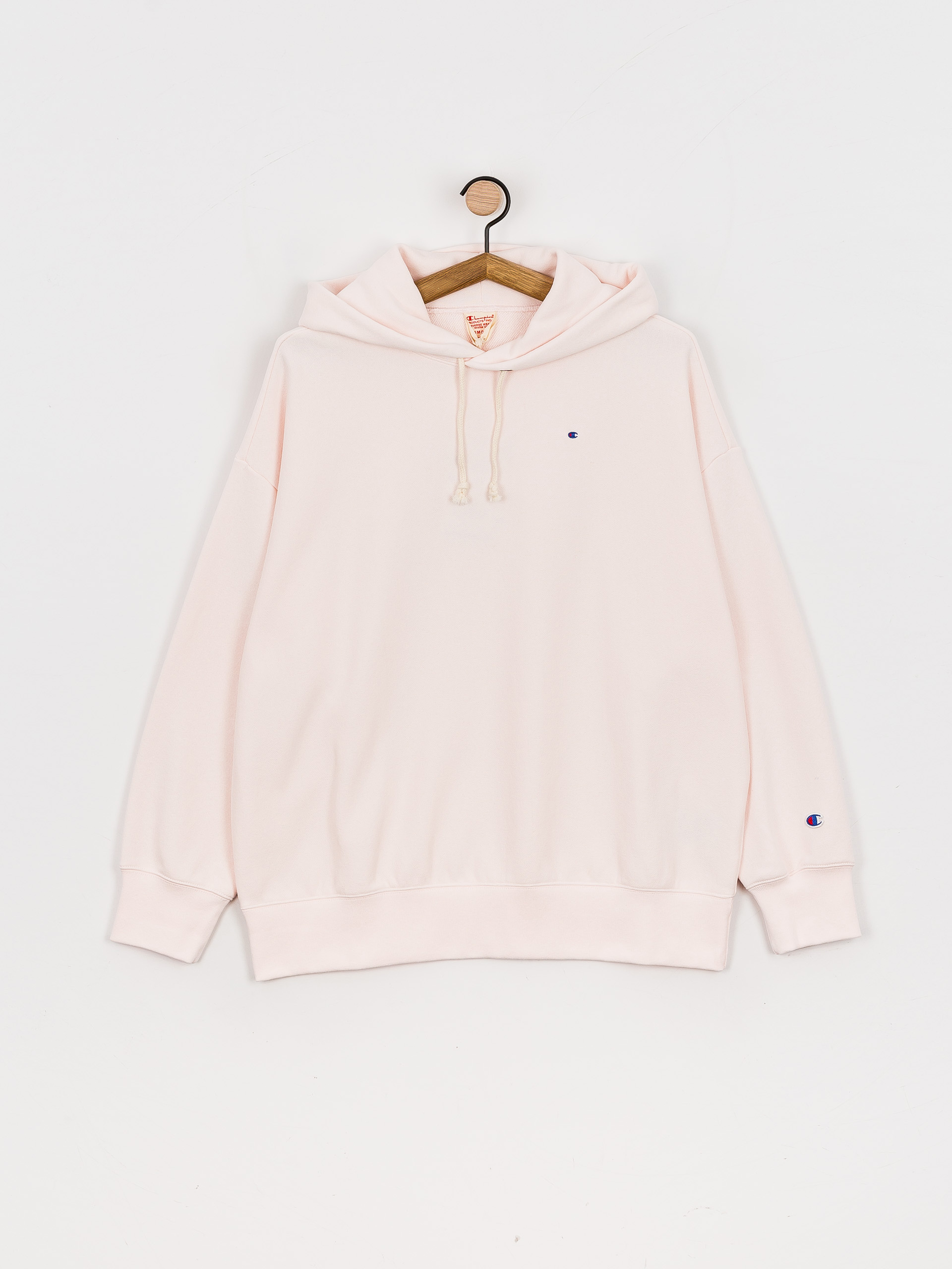 Hanorac cu glugă Champion Hooded Sweatshirt 115152 HD Wmn (beo)