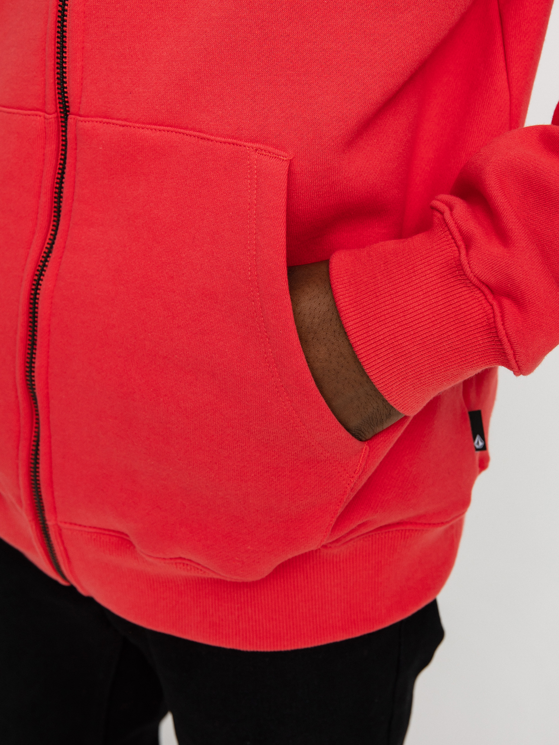 Hanorac cu glugă Volcom Extends ZHD (cayenne)