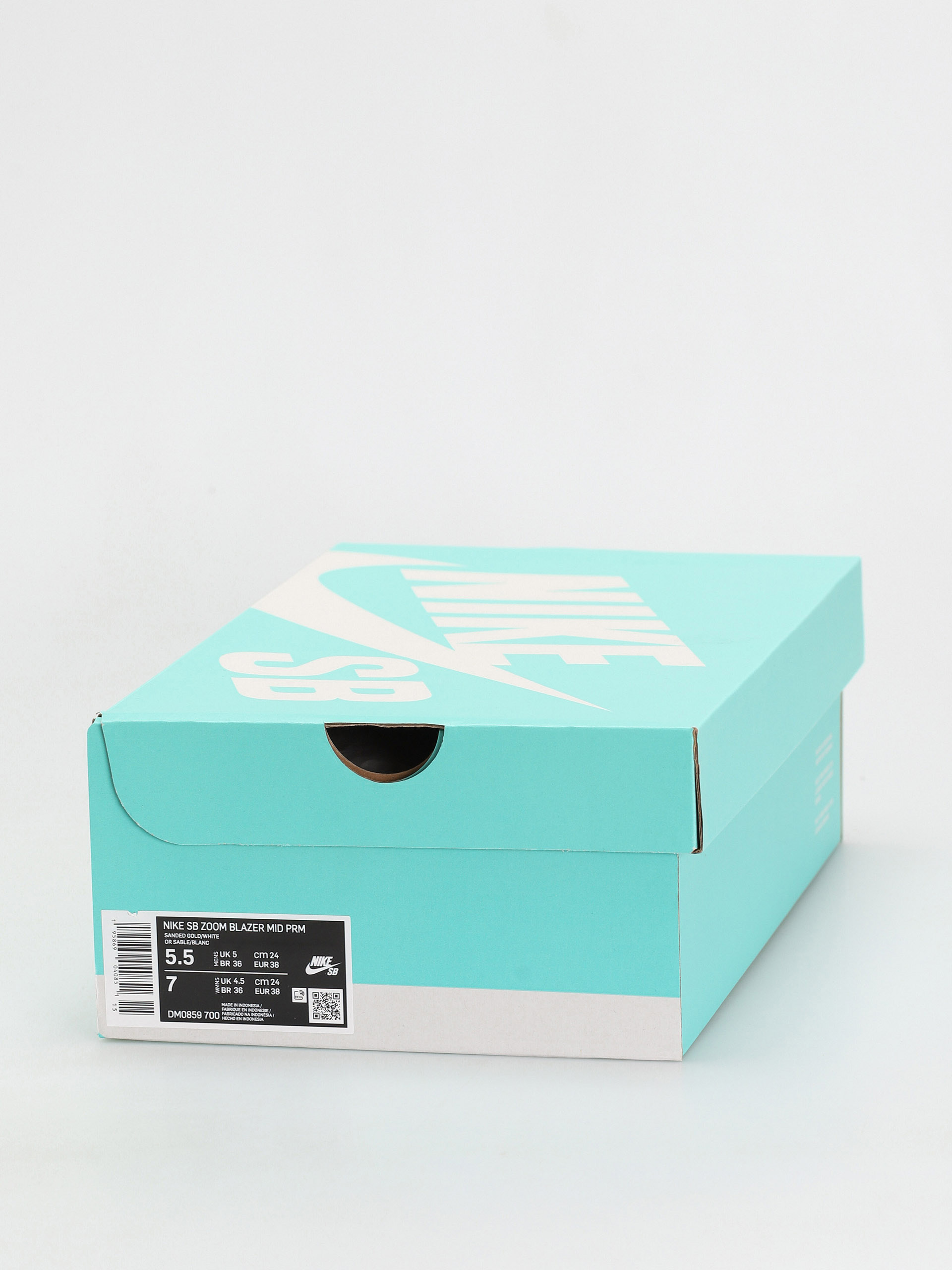 Pantofi Nike SB Zoom Blazer Mid Premium (sanded gold/white burnt sunrise)