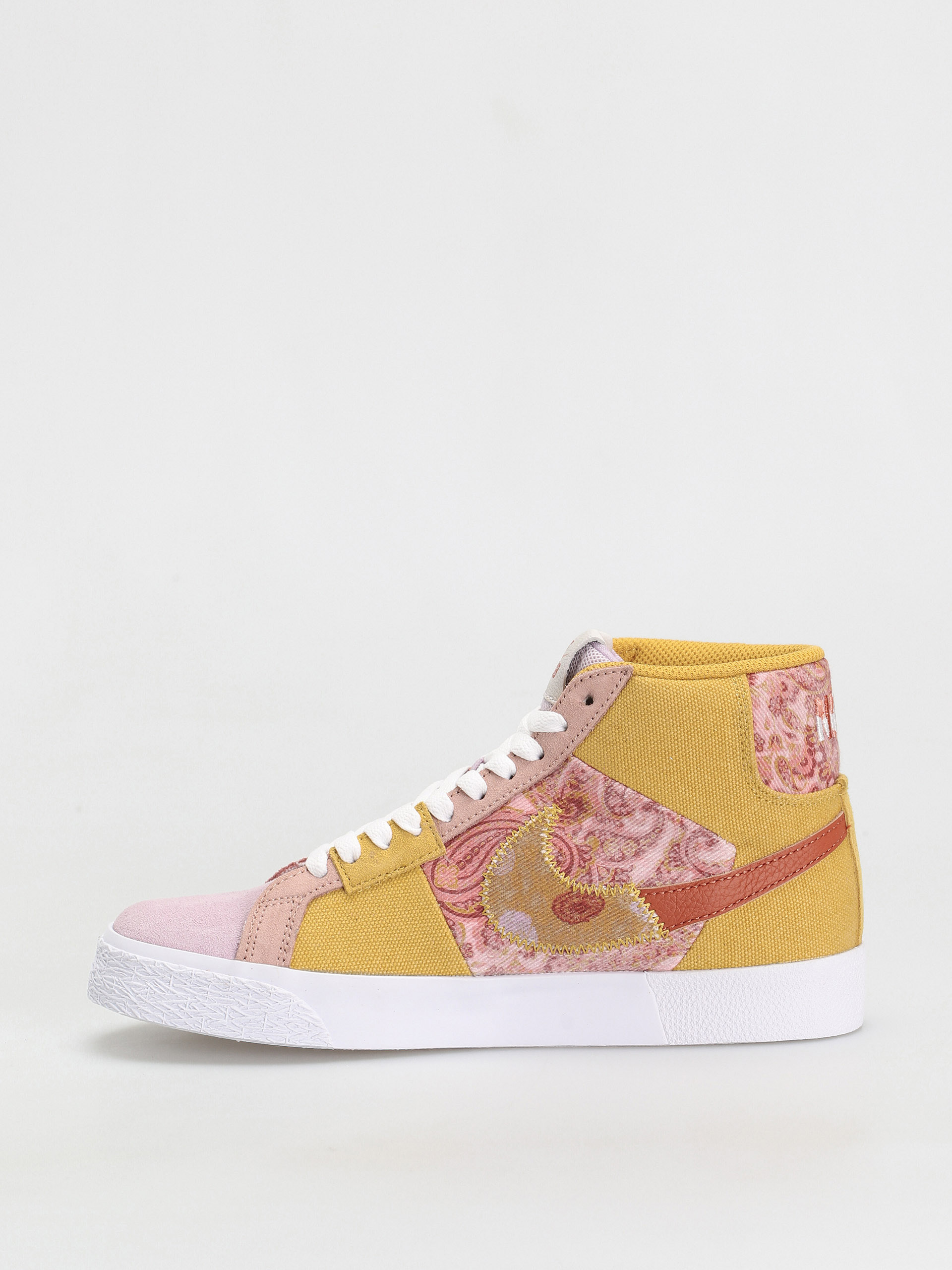 Pantofi Nike SB Zoom Blazer Mid Premium (sanded gold/white burnt sunrise)