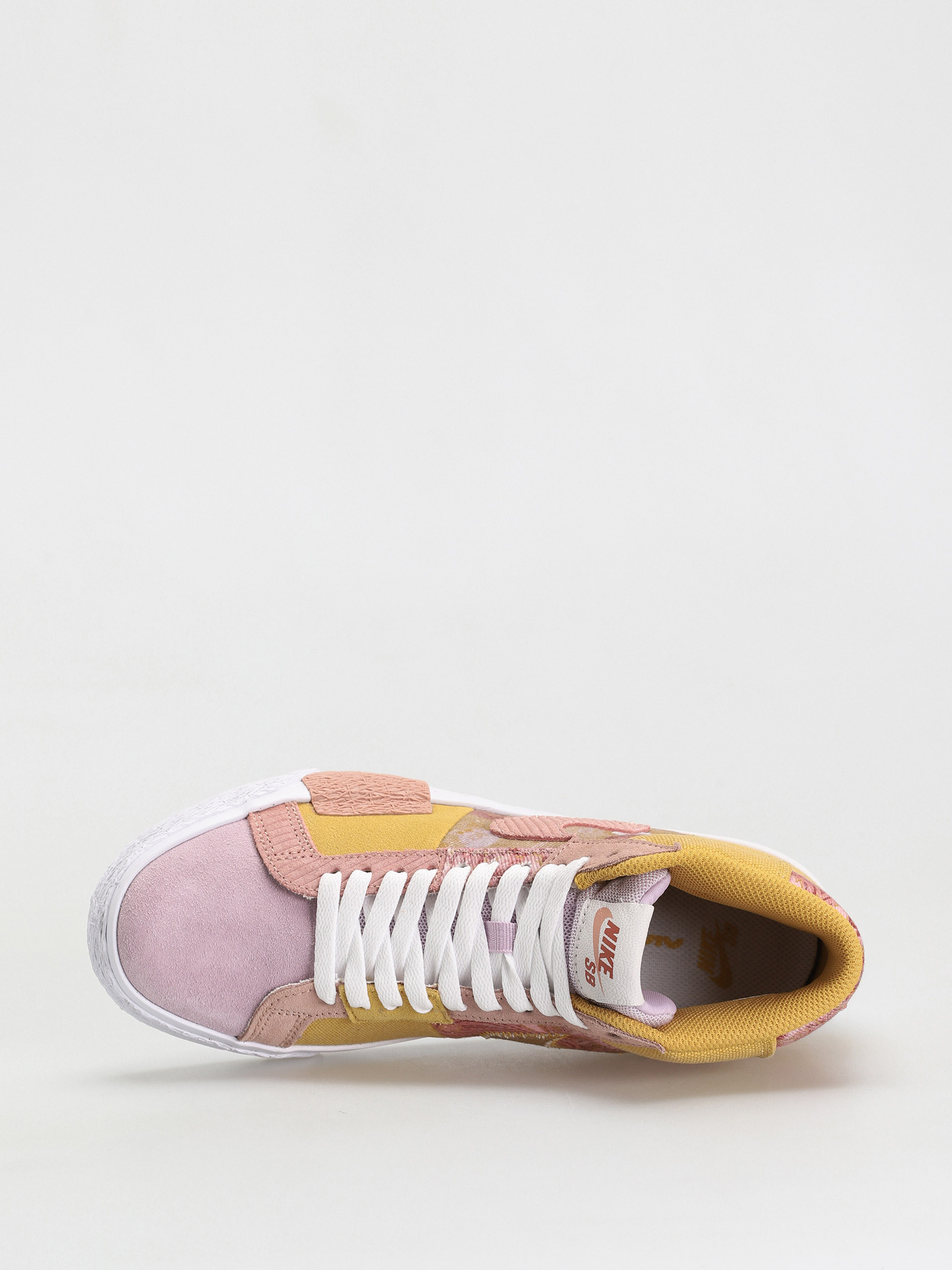 Pantofi Nike SB Zoom Blazer Mid Premium (sanded gold/white burnt sunrise)