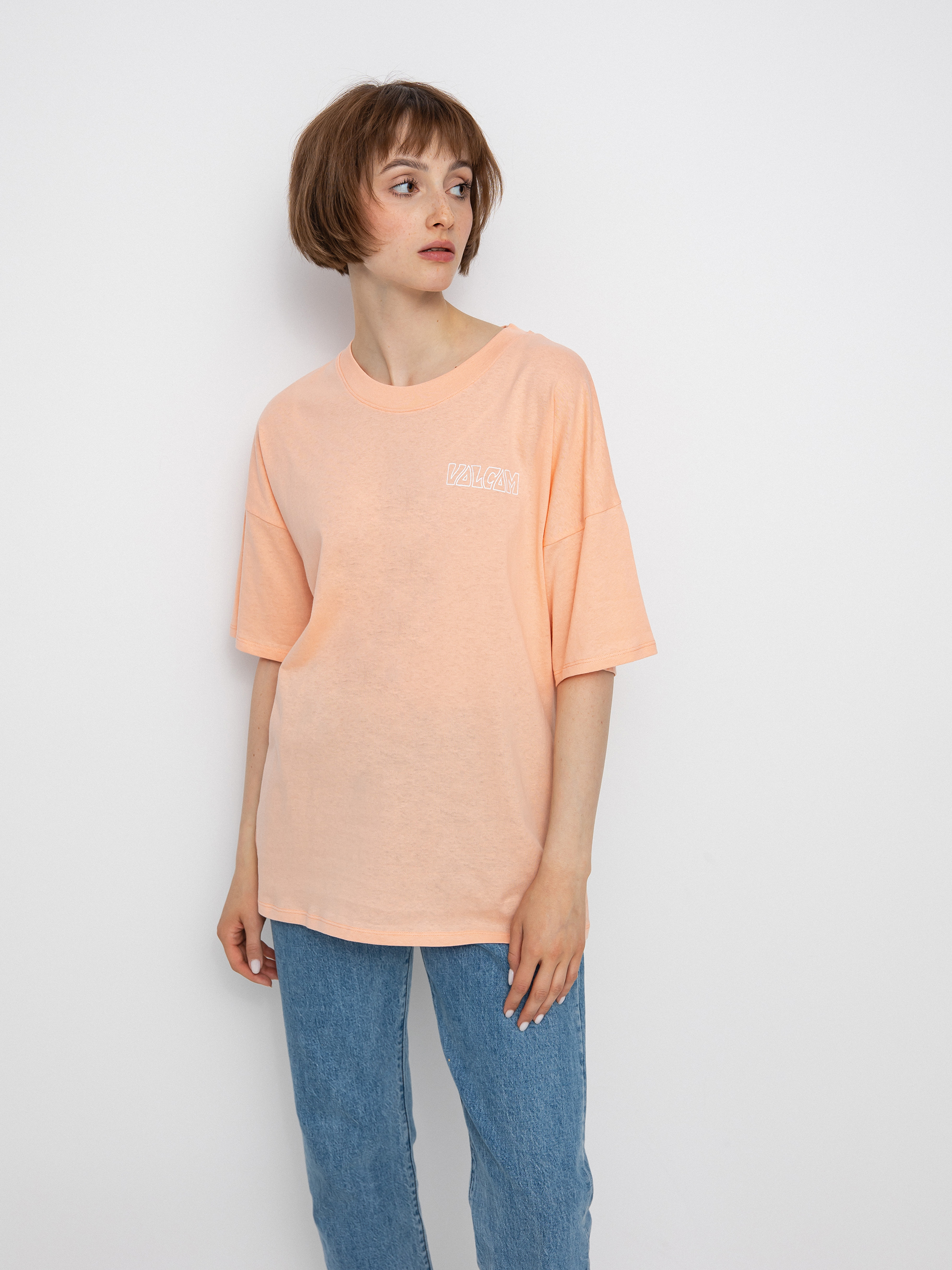 Tricou Volcom Voltrip Wmn (coral)