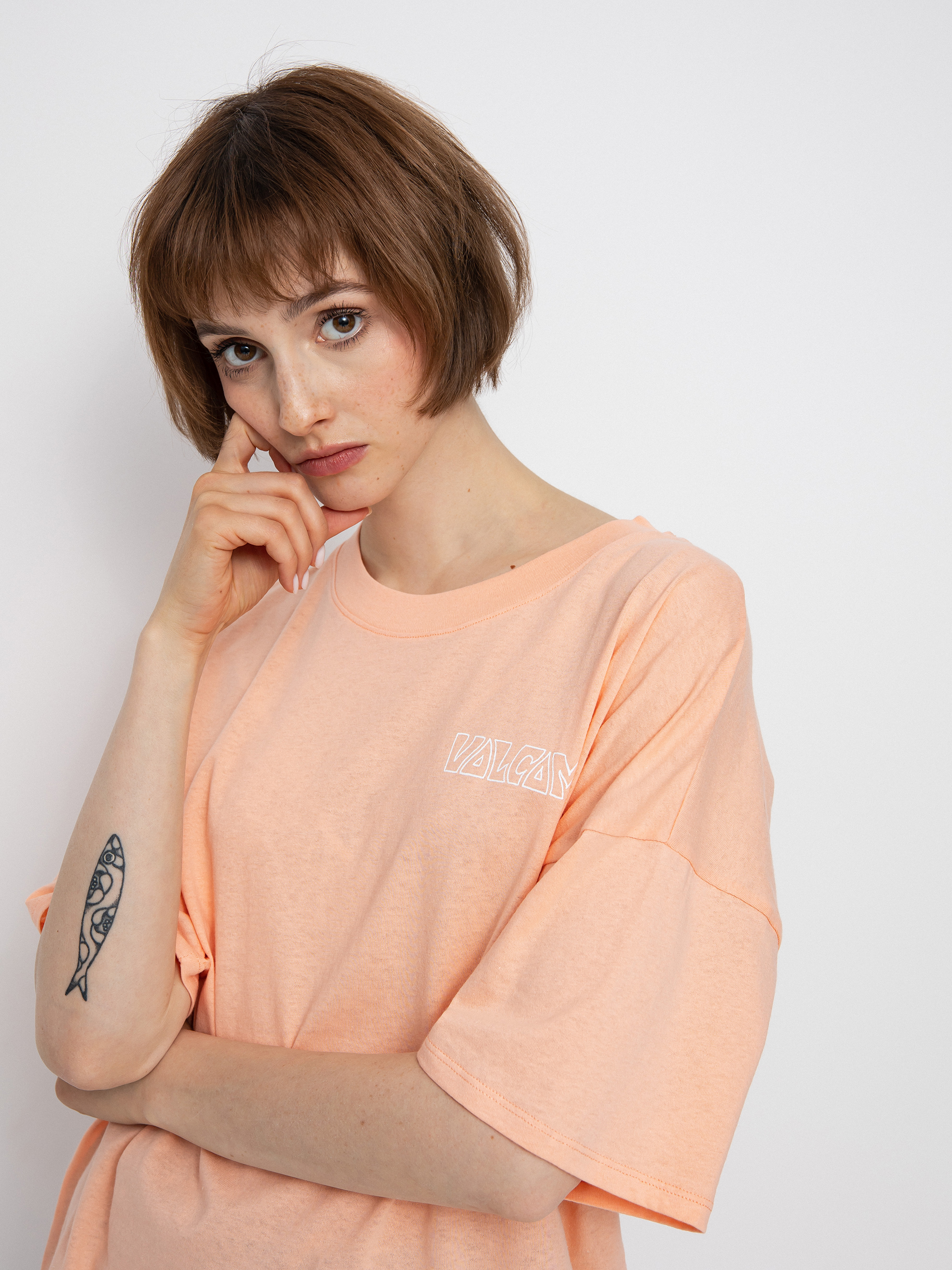 Tricou Volcom Voltrip Wmn (coral)
