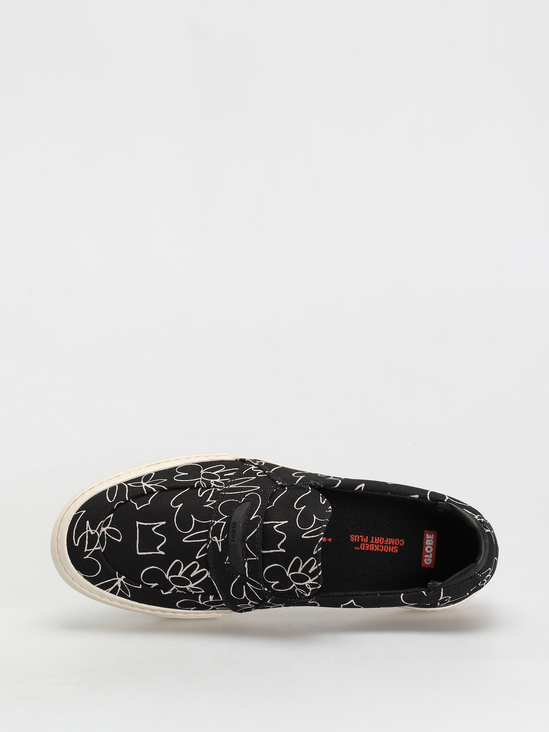 Pantofi Globe Liaizon (black/antique/bootleg dreams)