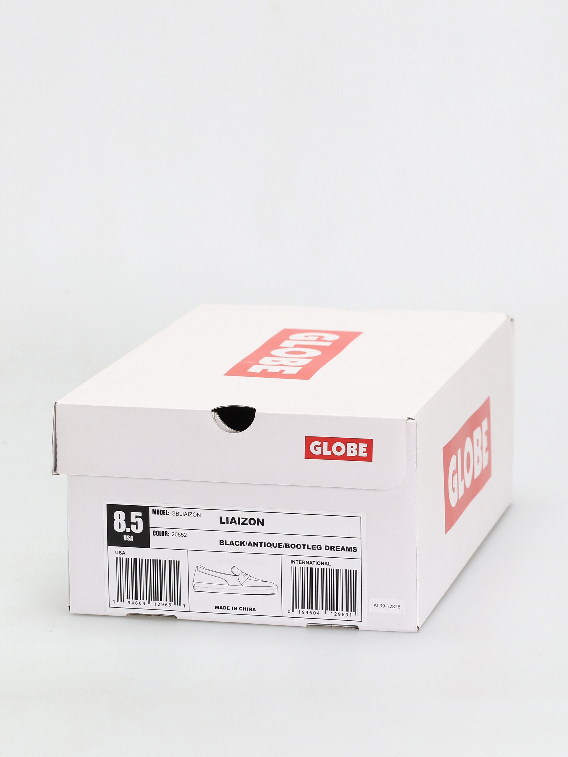 Pantofi Globe Liaizon (black/antique/bootleg dreams)