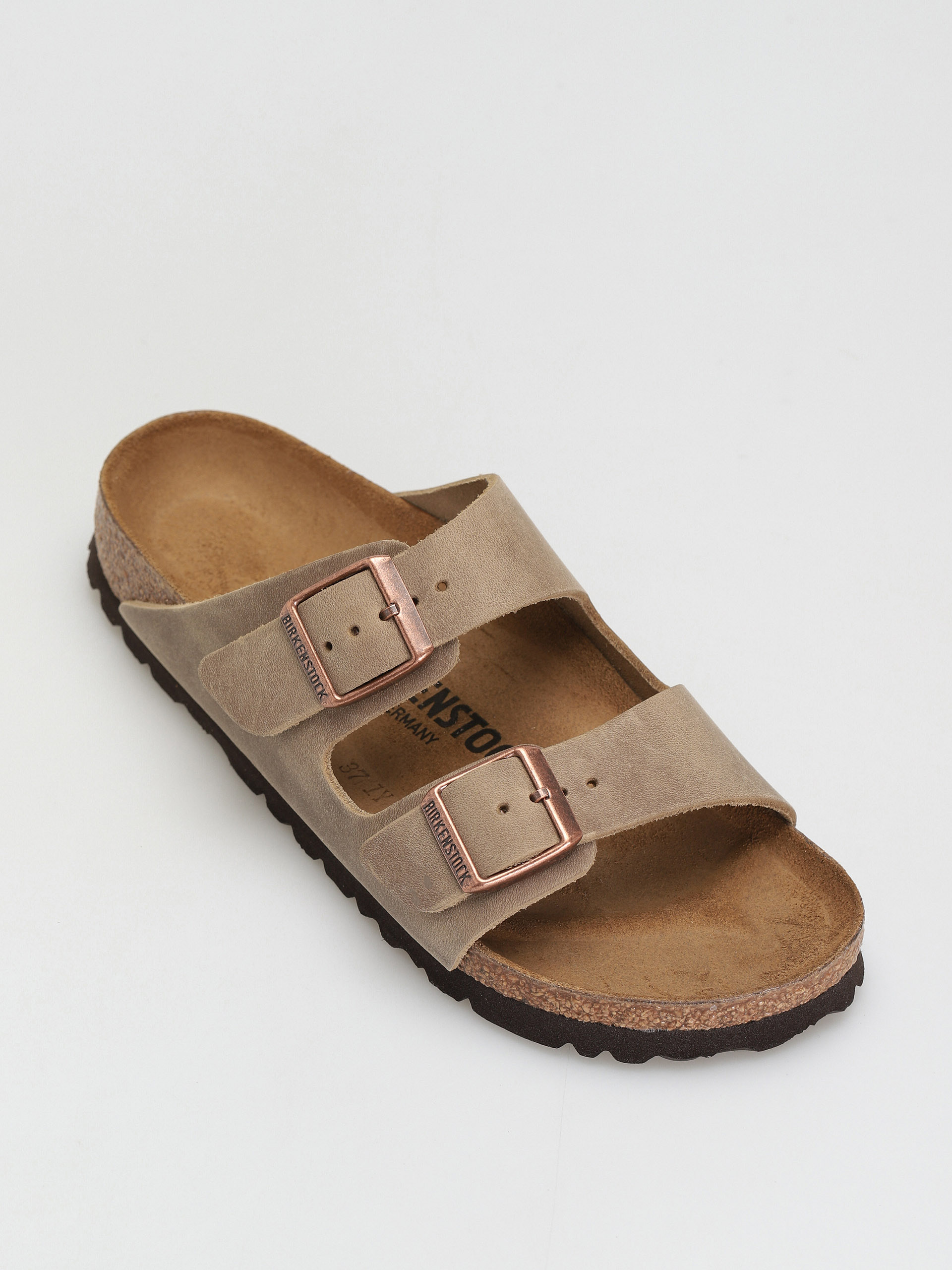 Șlapi Birkenstock Arizona Narrow Wmn (tabacco brown waxy leather)