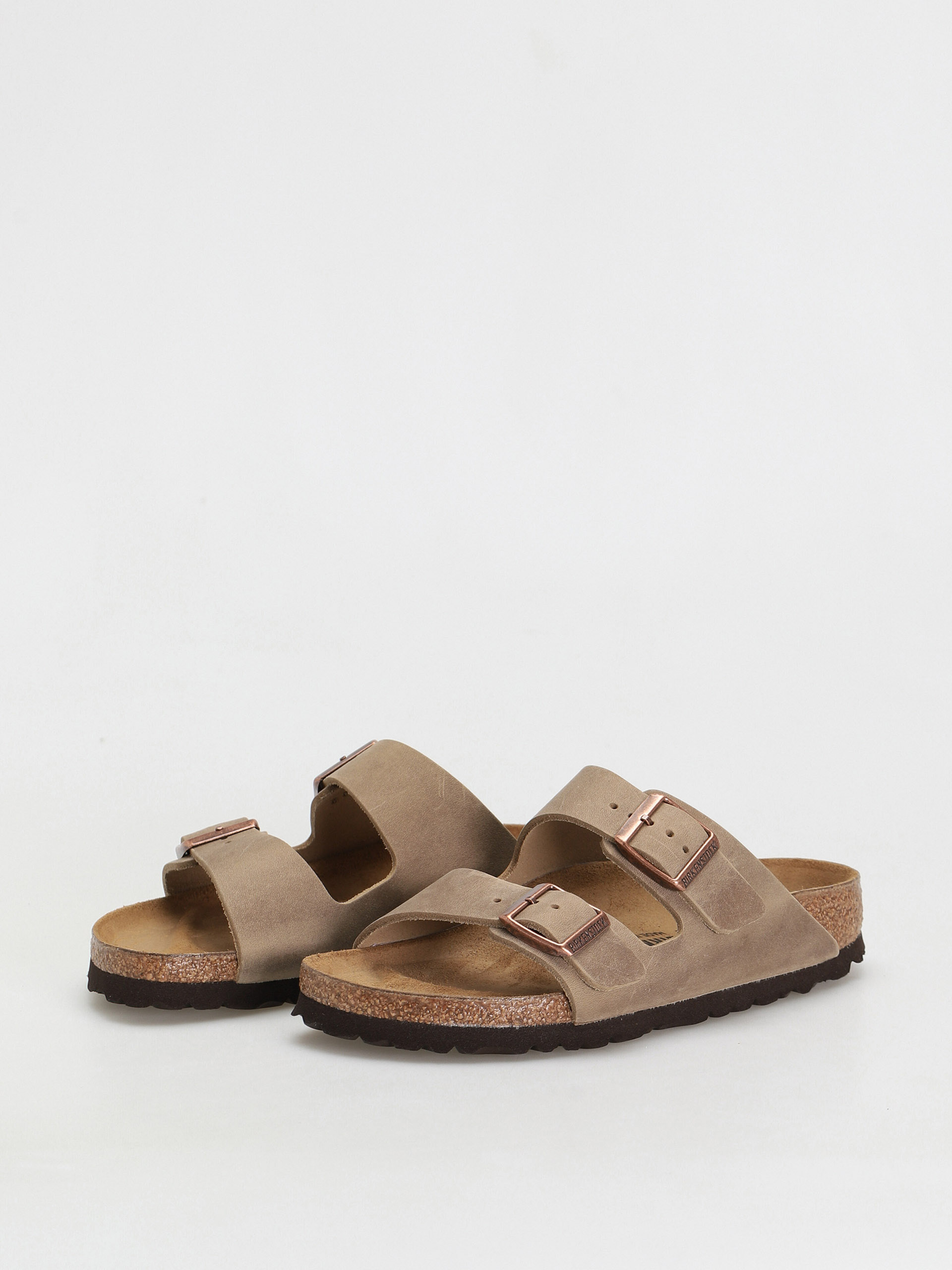 Șlapi Birkenstock Arizona Narrow Wmn (tabacco brown waxy leather)