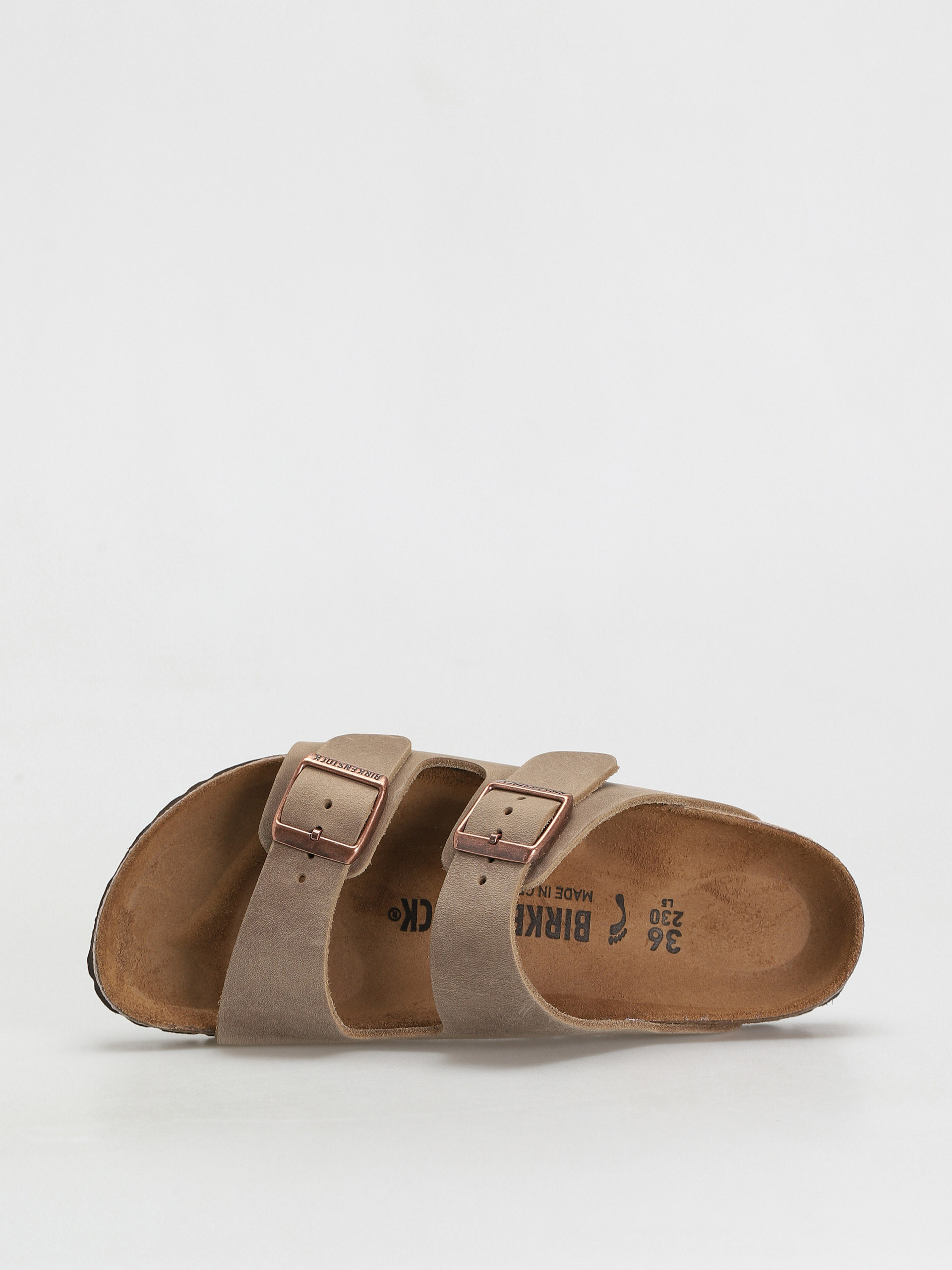 Șlapi Birkenstock Arizona Narrow Wmn (tabacco brown waxy leather)