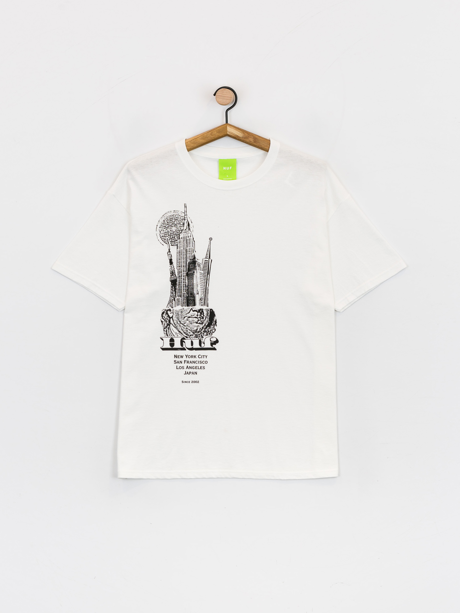 Tricou HUF Skyscrapers (white)