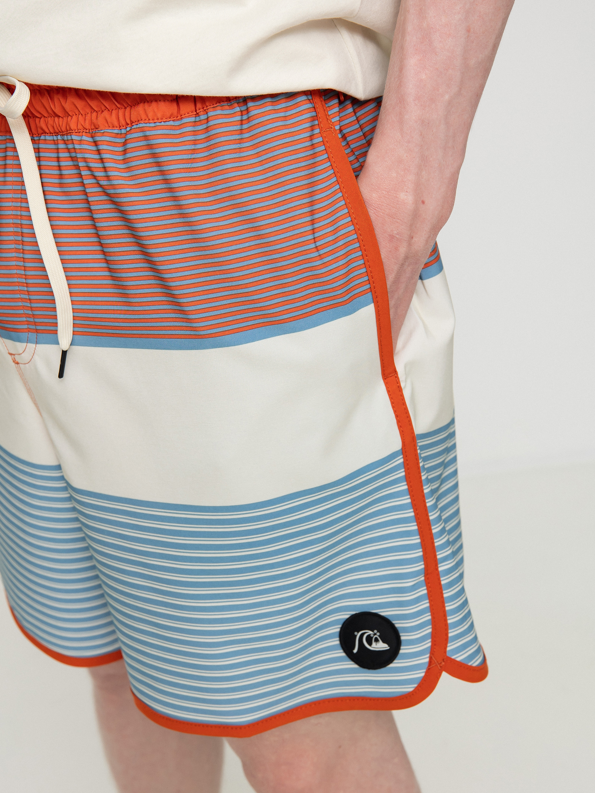 Șort Quiksilver Ocean Scallop Str Volley 17 (burnt ochre)