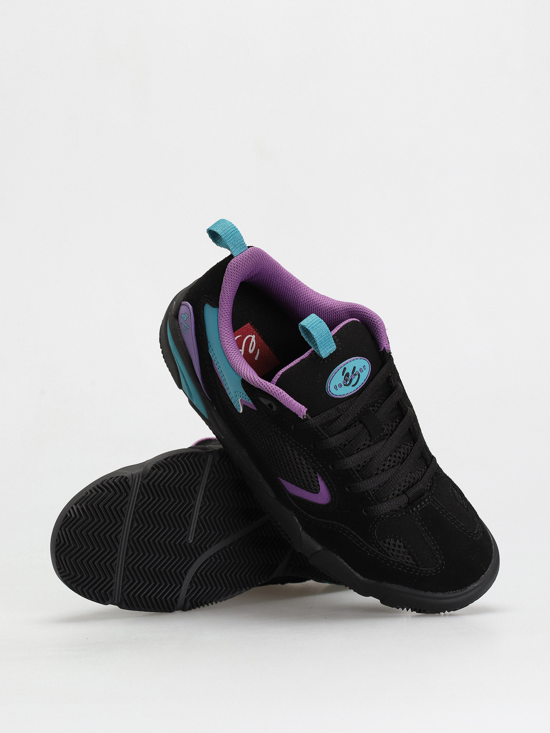 Pantofi eS Quattro Plus (black/teal)