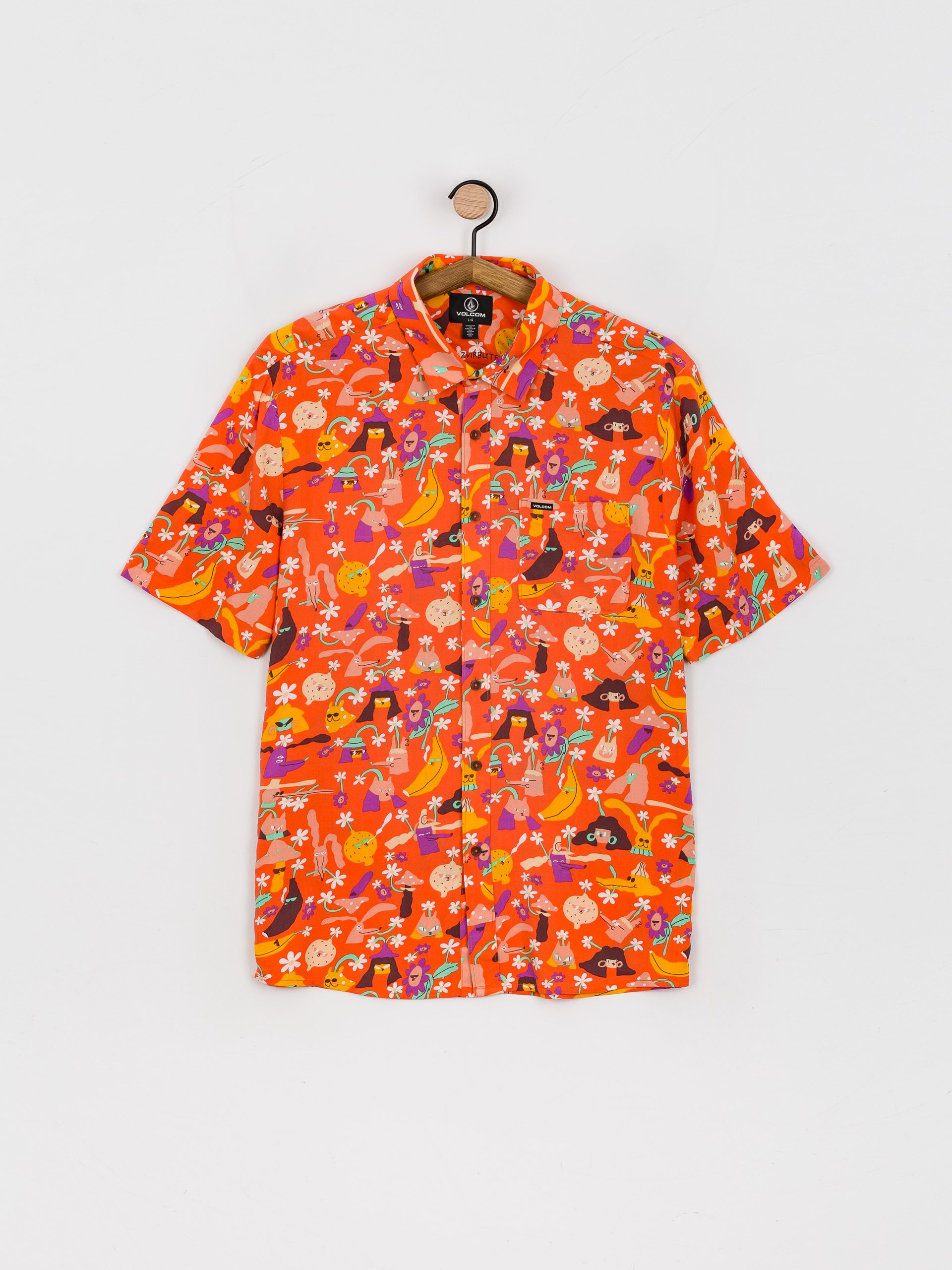 Cămașă Volcom Egle Zvirblyte (prt print)