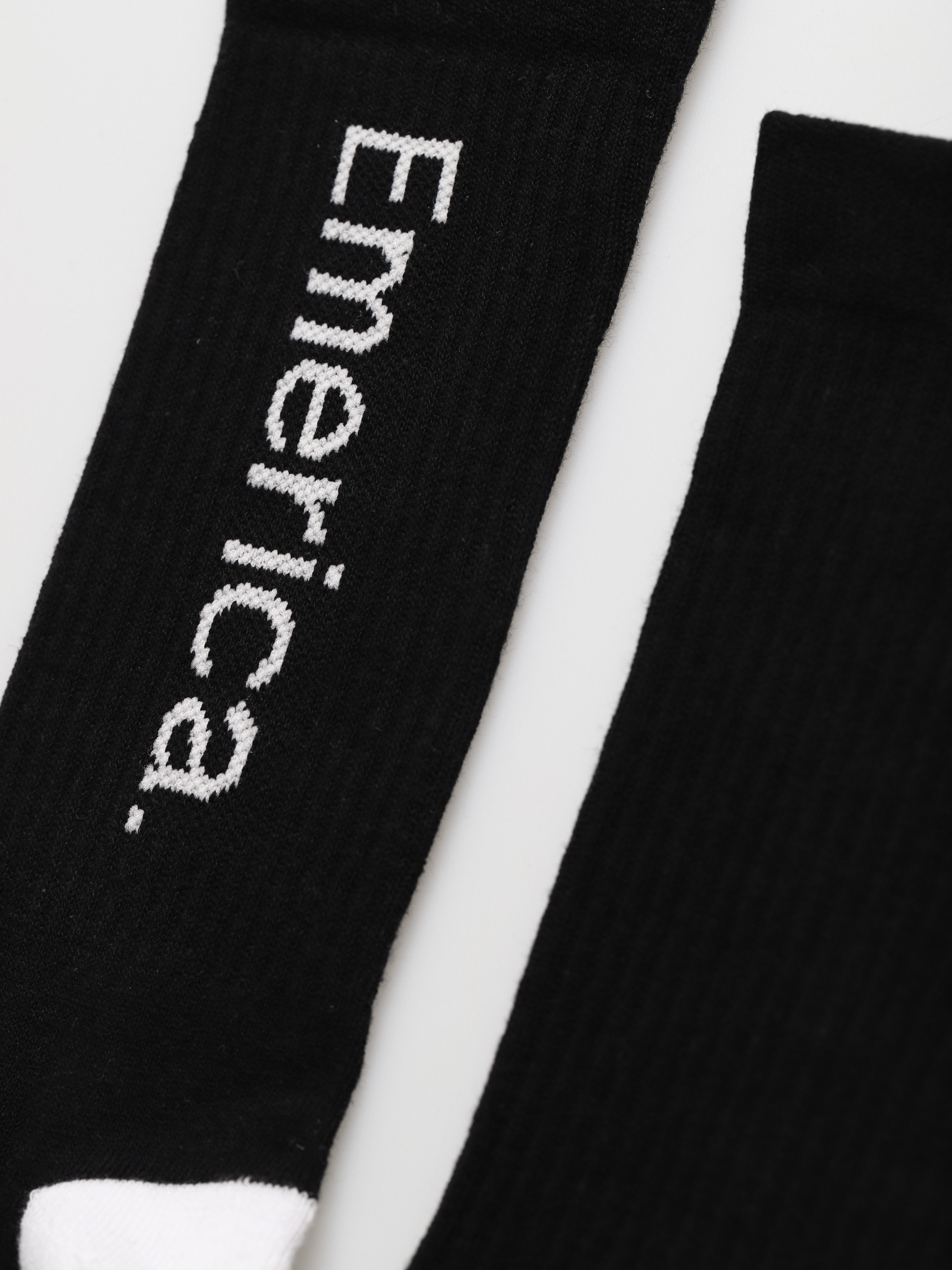 Șosete Emerica Pure Crew (black/white)