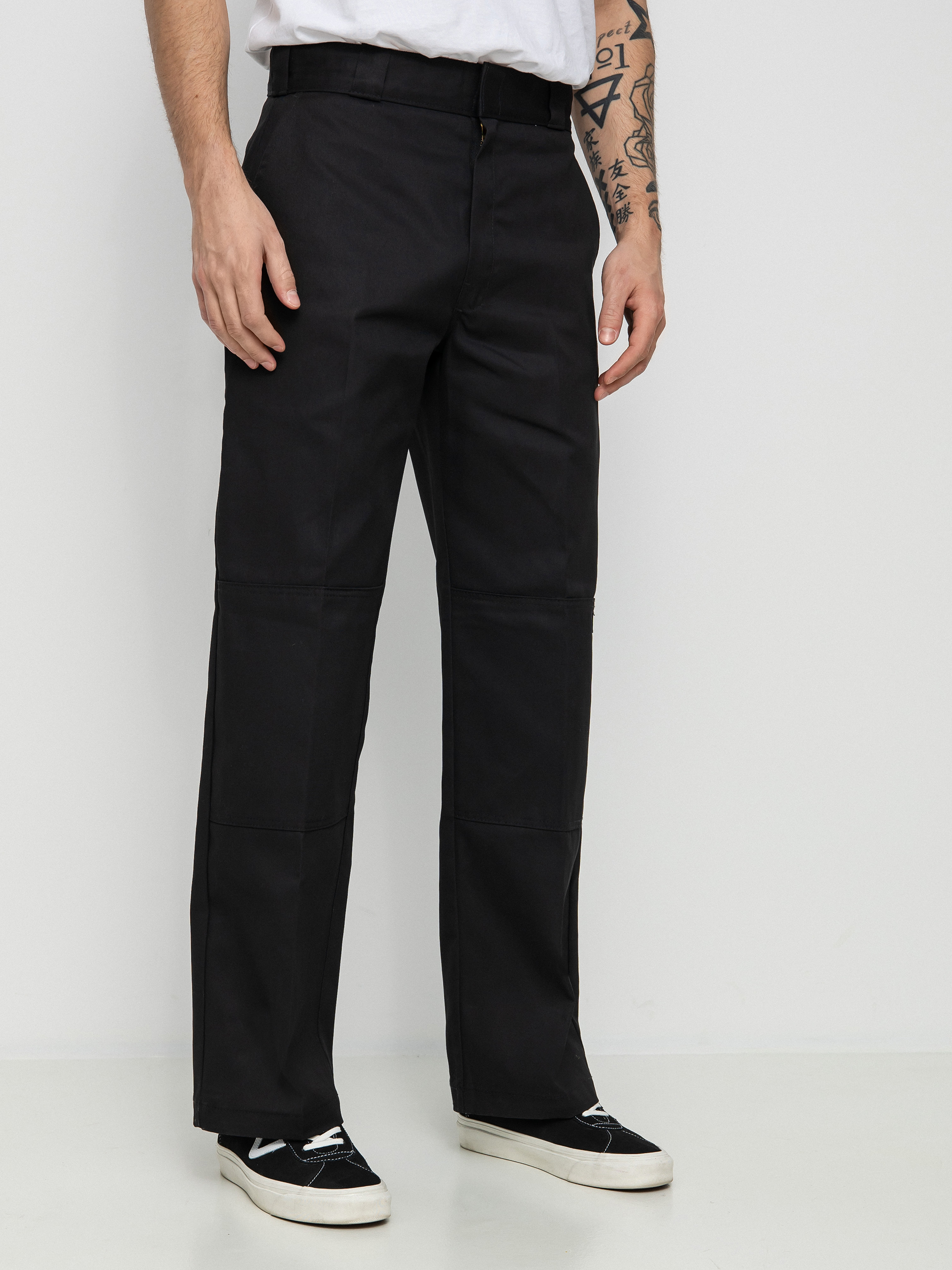 Pantaloni Dickies Double Knee - negru (black)