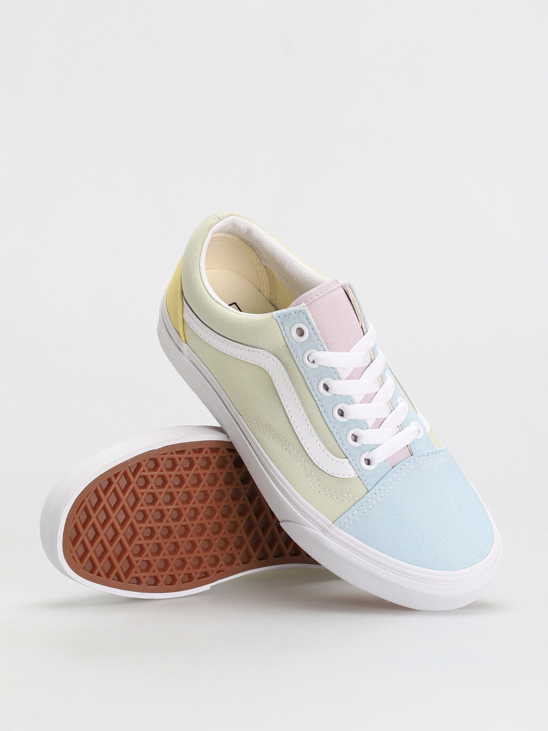 Pantofi Vans Old Skool (pastel block/multi/true white)