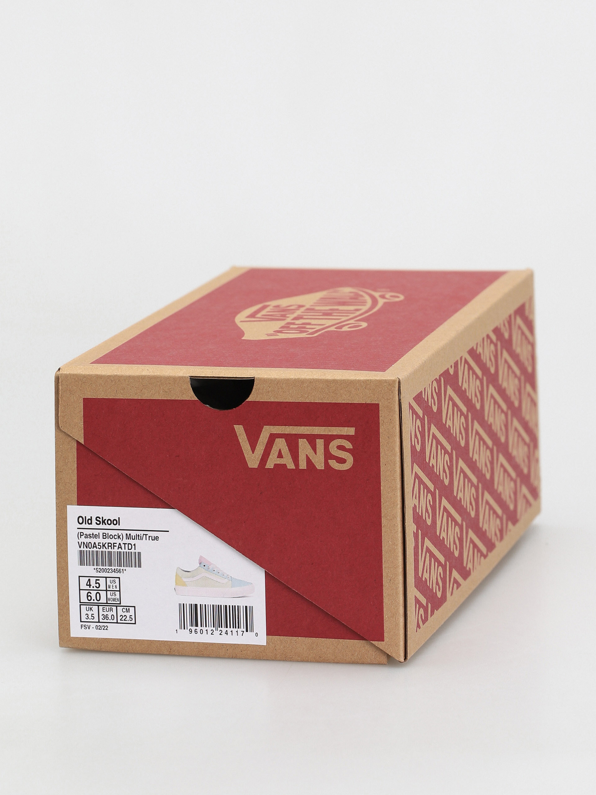 Pantofi Vans Old Skool (pastel block/multi/true white)