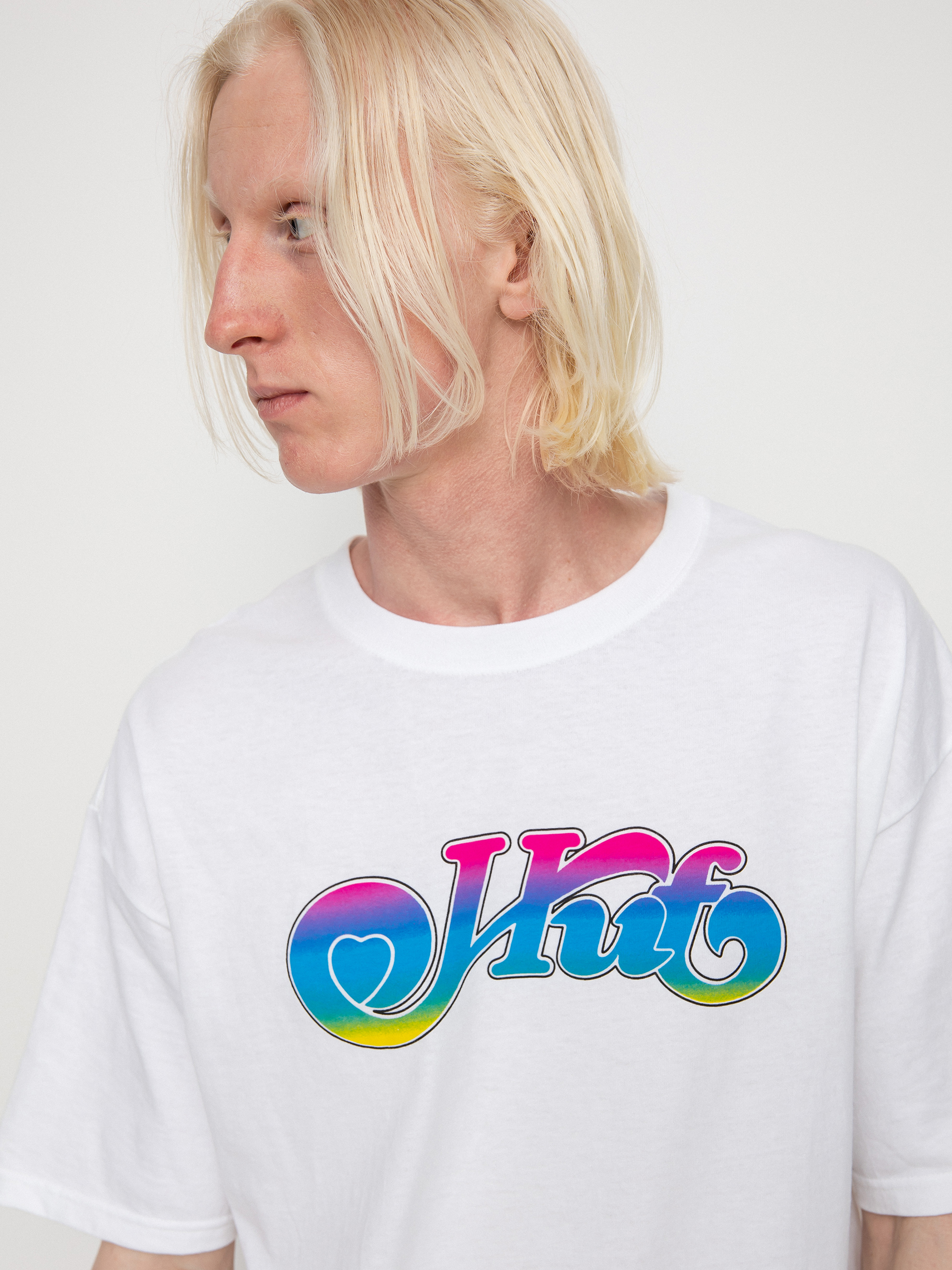 Tricou HUF Wild World (white)