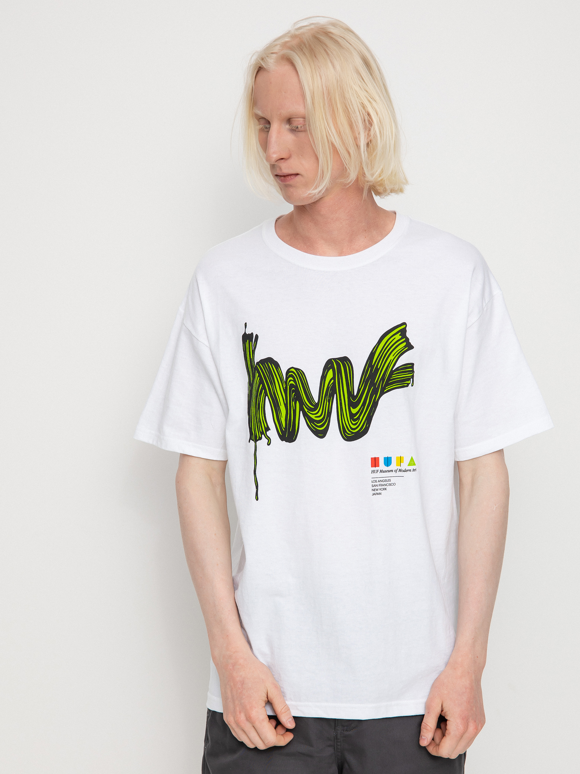 Tricou HUF Stroke Of Genius (white)