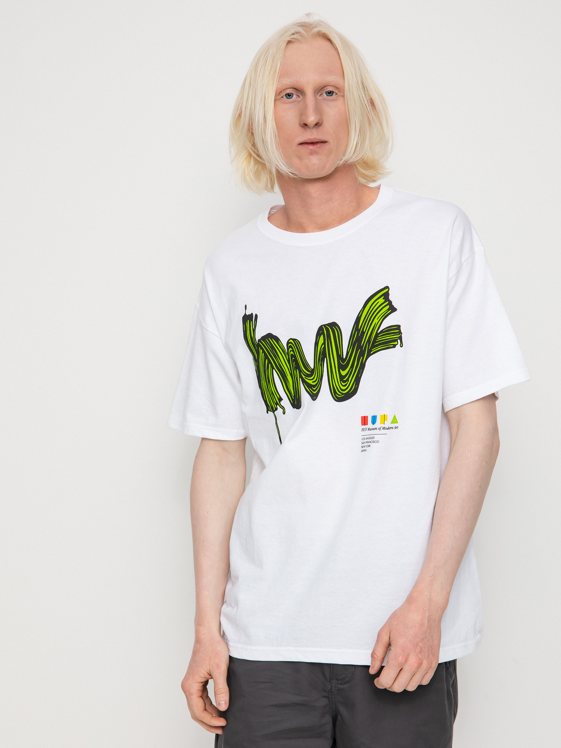 Tricou HUF Stroke Of Genius (white)