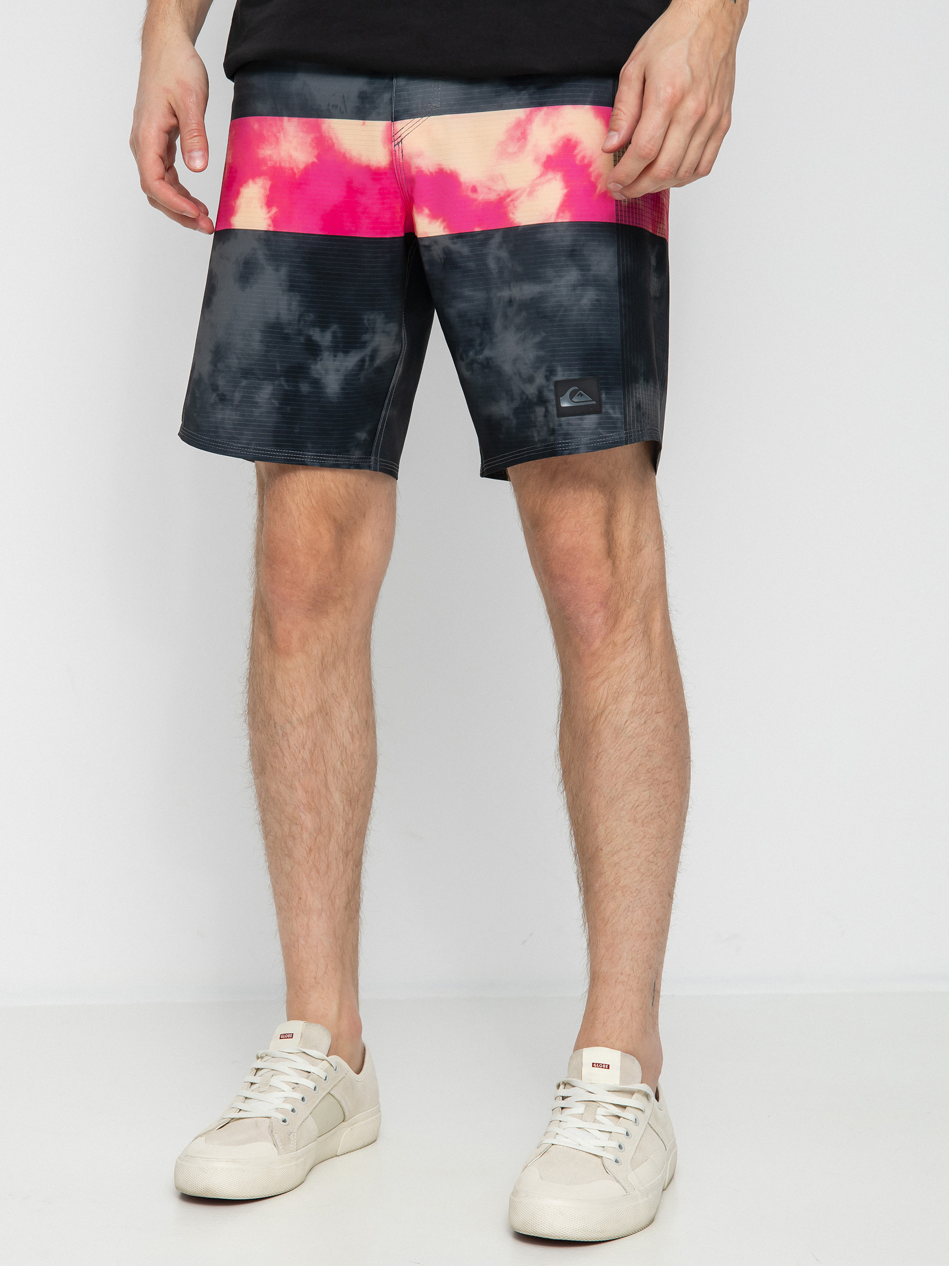 Șort pentru plajă Quiksilver Highlite Arch (shocking pink)