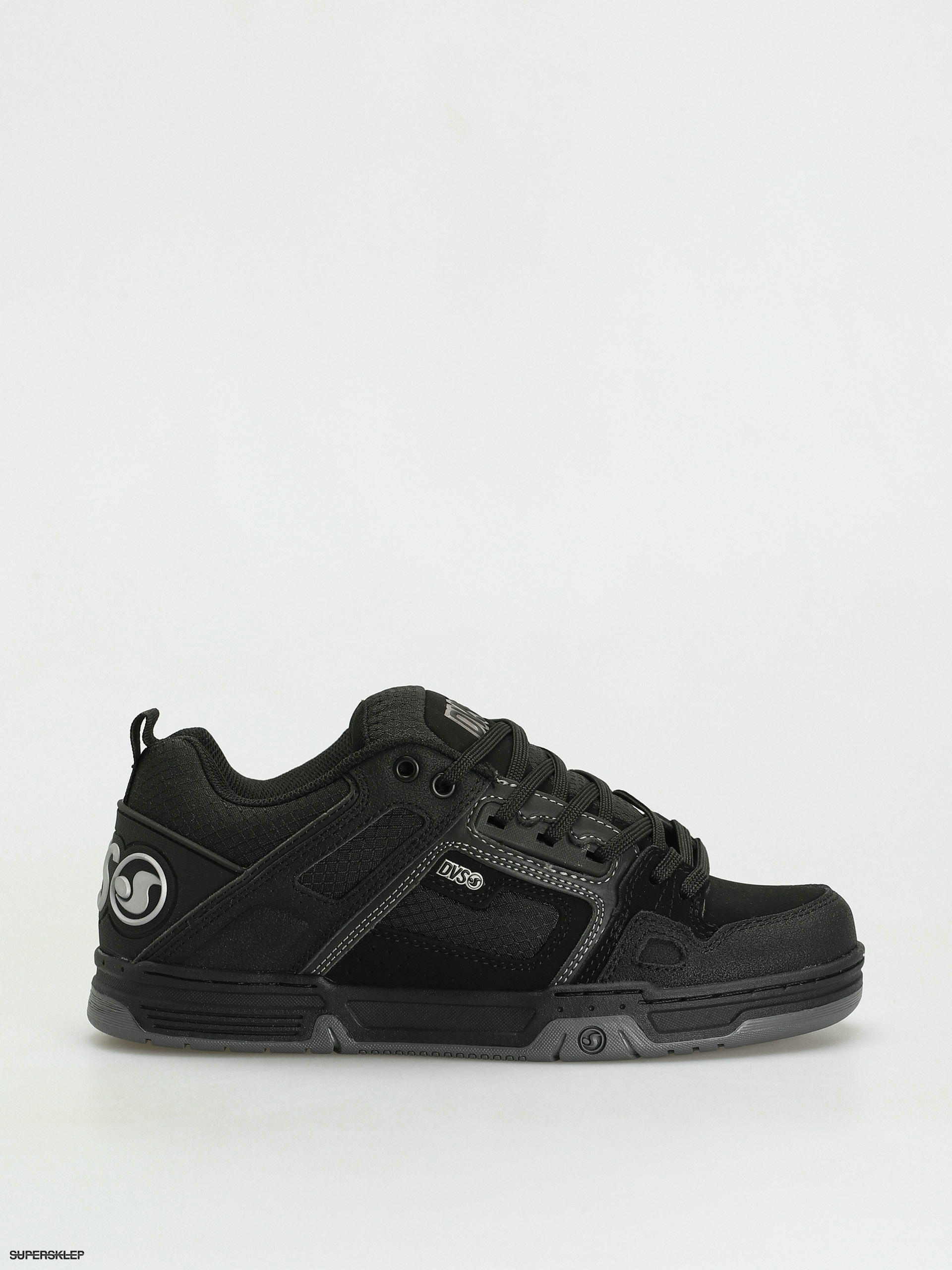 Pantofi DVS Comanche black reflective charcoal nubuck