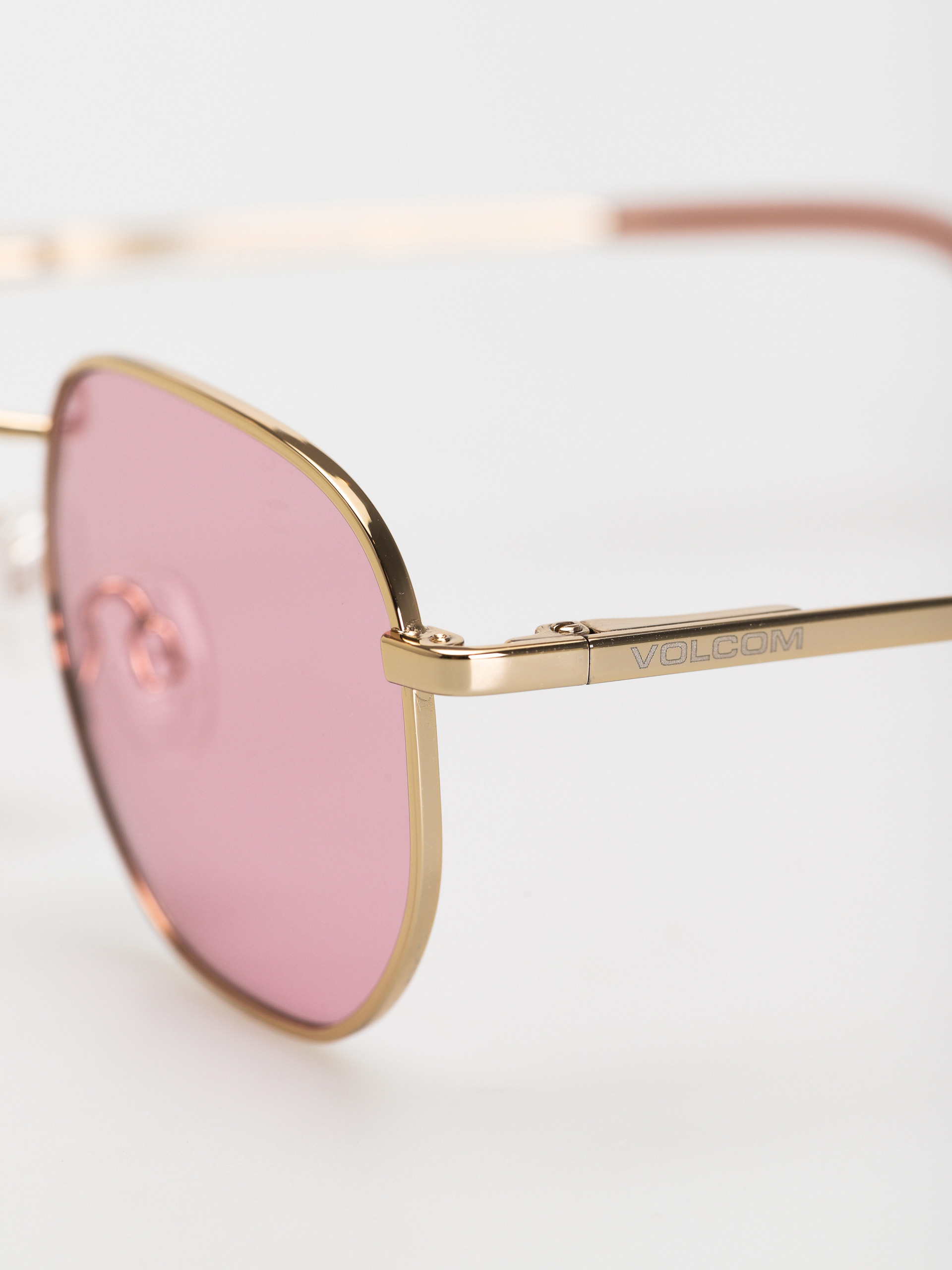 Ochelari de soare Volcom Happening Gloss Gold/Pink (pink)