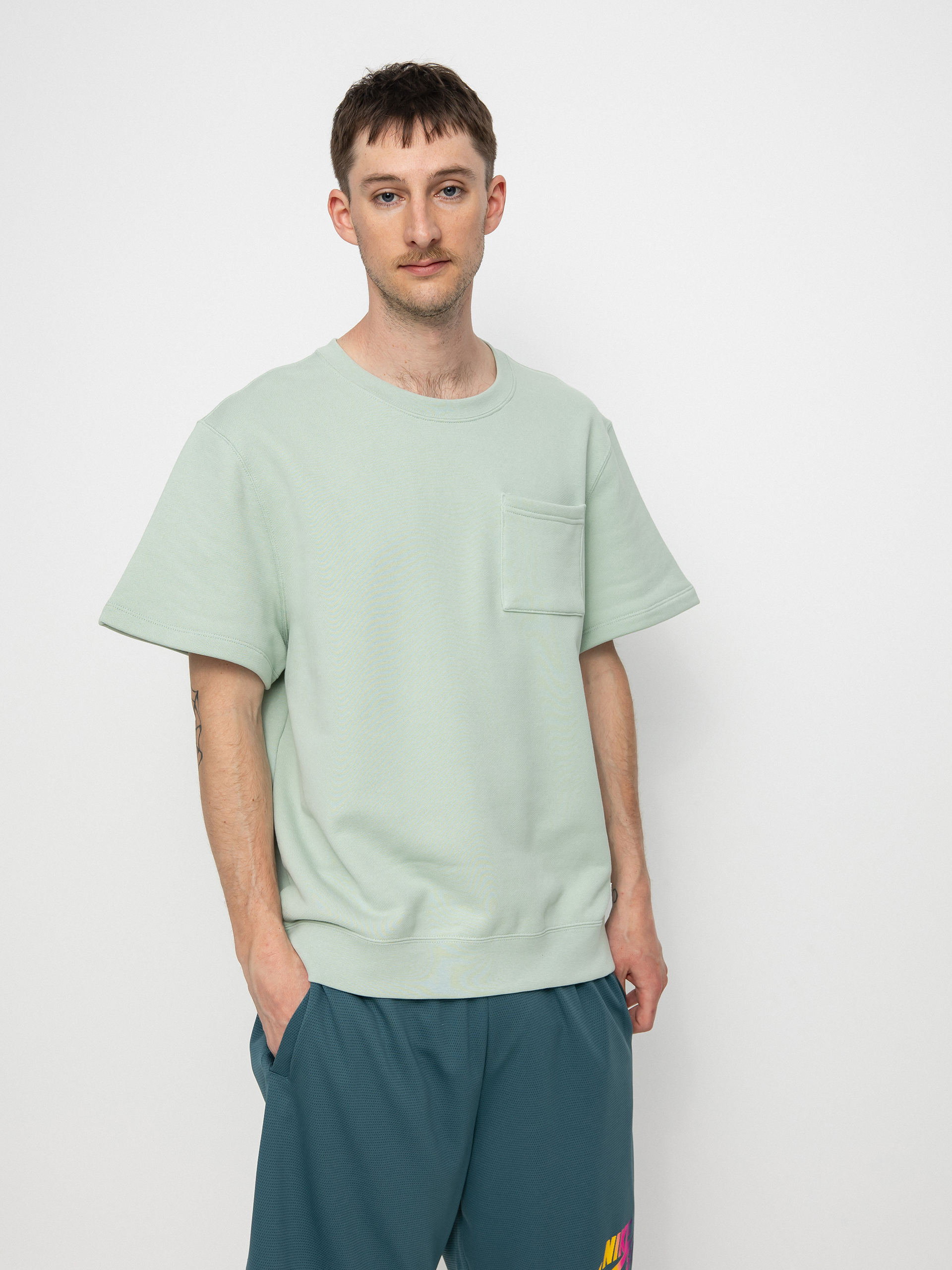 Hanorac Nike SB Novelty (seafoam/midnight navy)