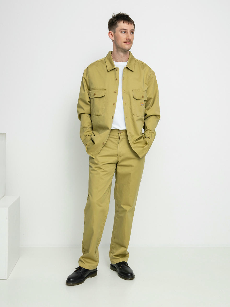 Cămașă Dickies Heritage 100 (dark khaki)