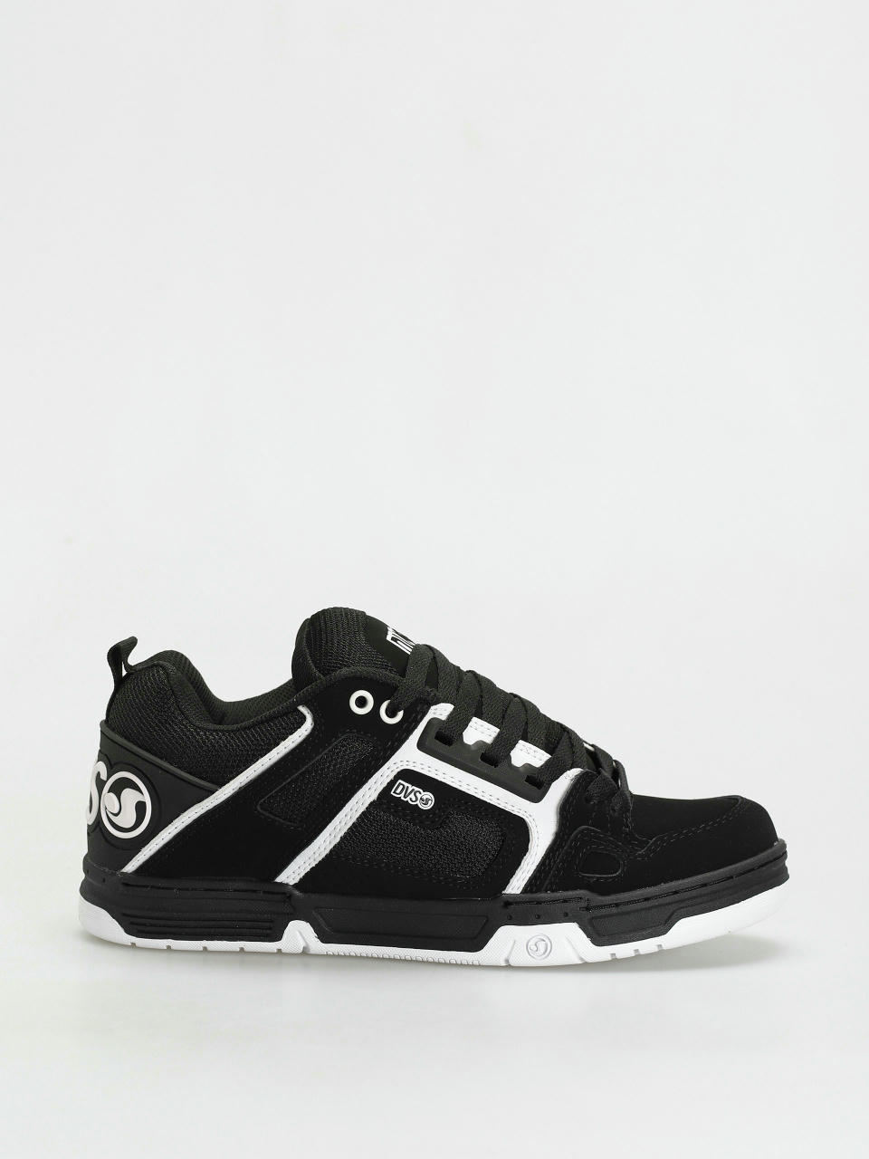 Pantofi DVS Comanche (black white leather nubuck)