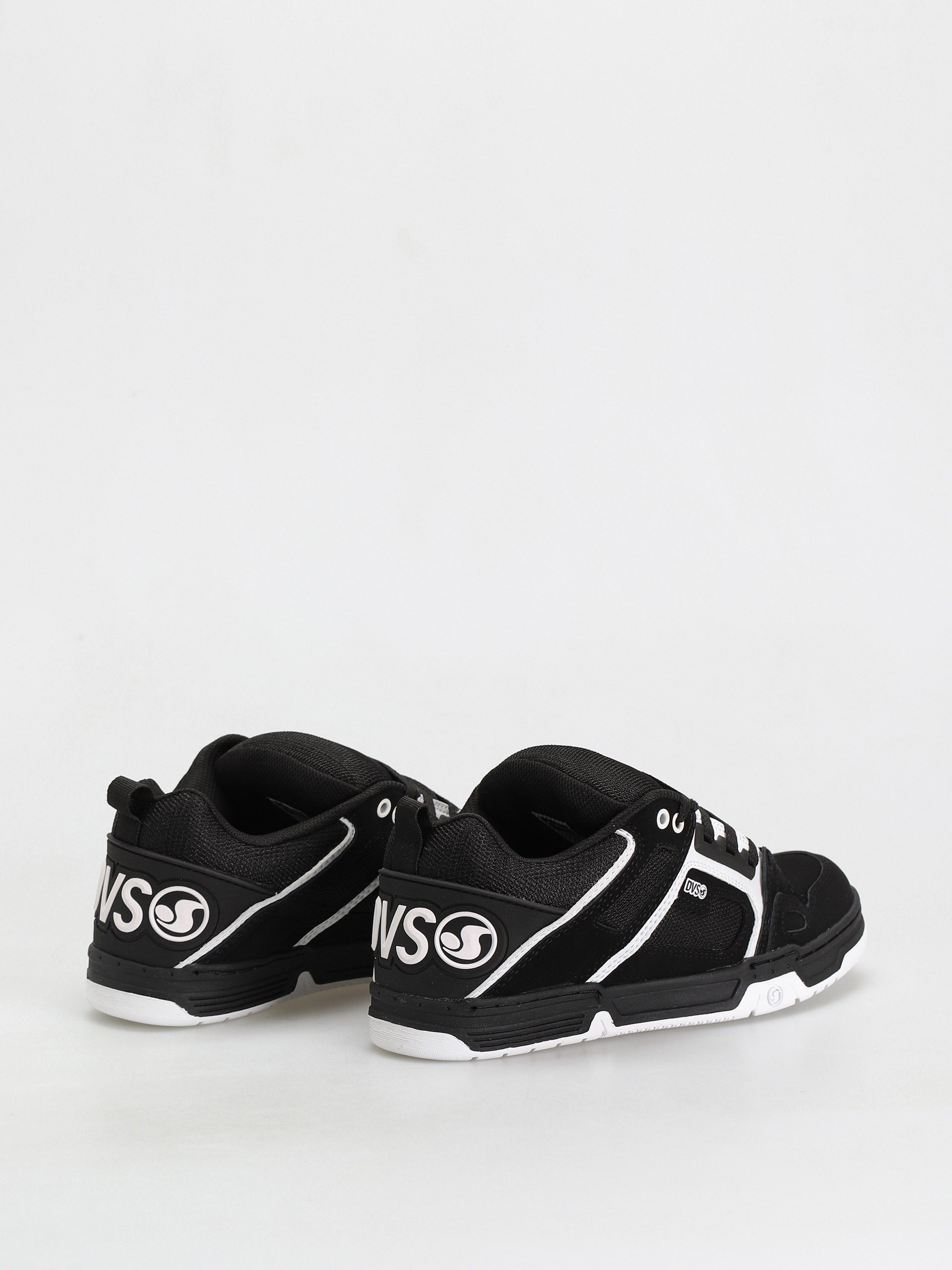 Pantofi DVS Comanche (black white leather nubuck)