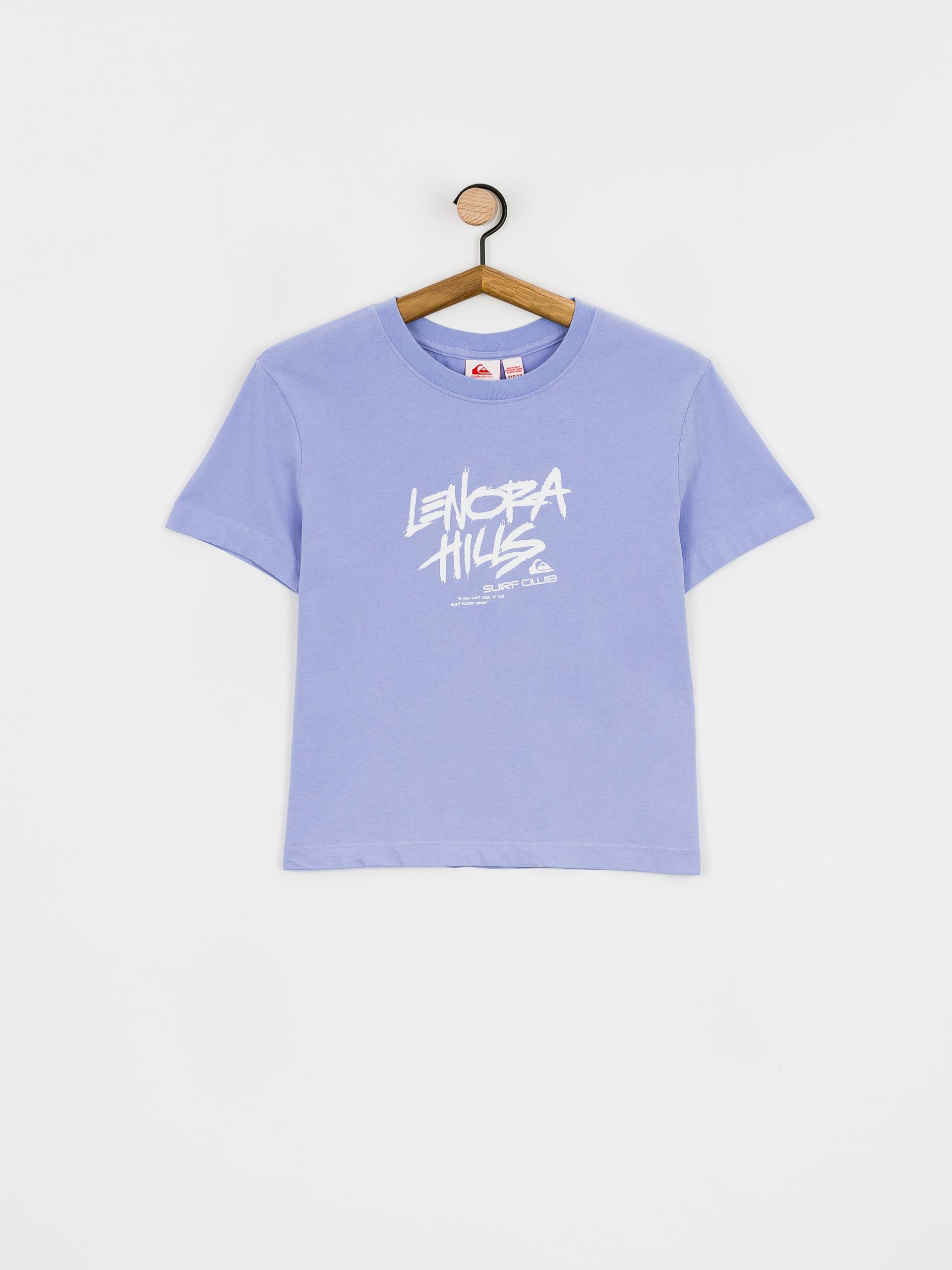 Tricou Quiksilver X Stranger Things 86 Crop Wmn (jacaranda)